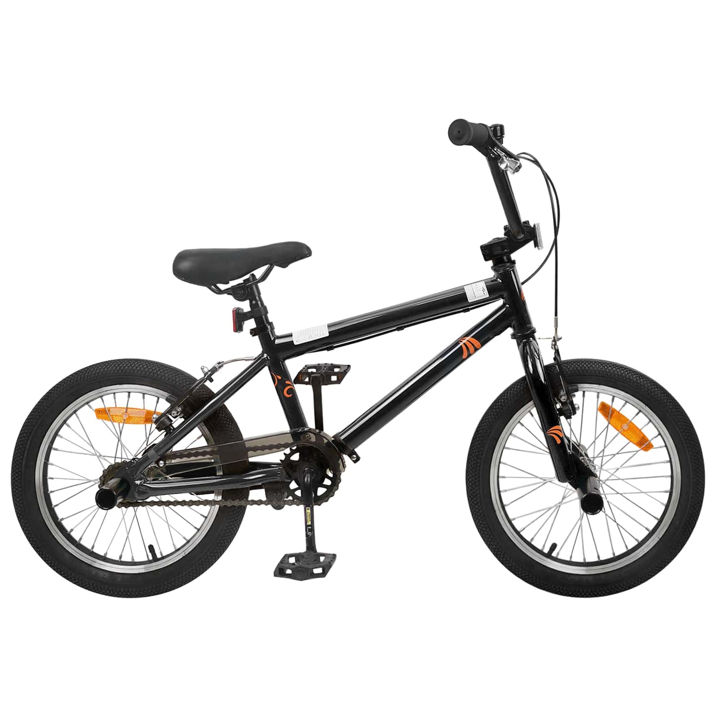BMX Fiets 20 Inch voor 9 Jaar Oud Zwart