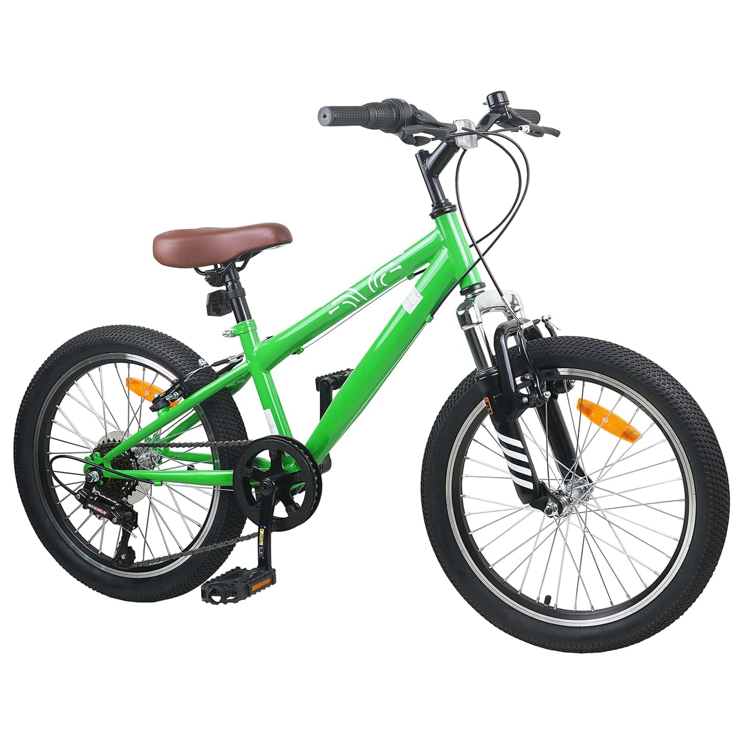 Mountainbike 24 Inch 6-Snelheid voor 8-12 jaar oud Groen is nu te koop bij PeponiXL, paradijselijk wonen!