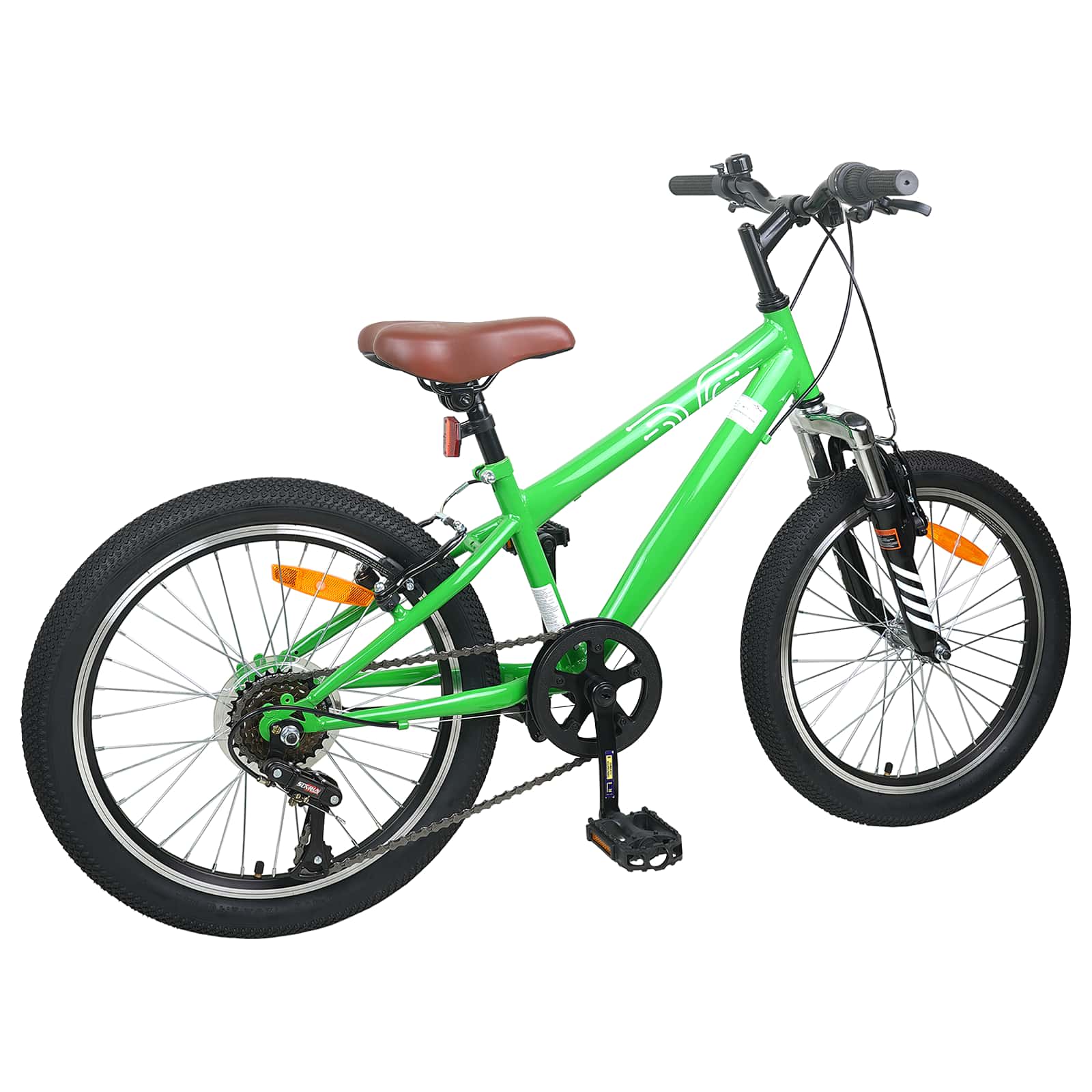 Mountainbike 24 Inch 6-Snelheid voor 8-12 jaar oud Groen is nu te koop bij PeponiXL, paradijselijk wonen!