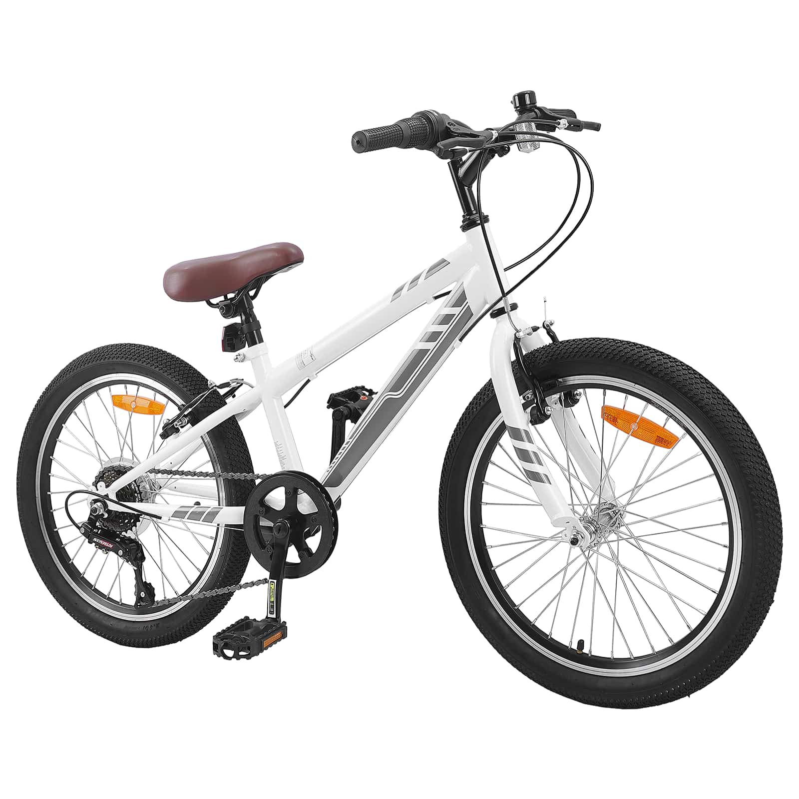 Mountainbike 20 Inch 6-Speed voor 5-8 jaar oud Wit is nu te koop bij PeponiXL, paradijselijk wonen!
