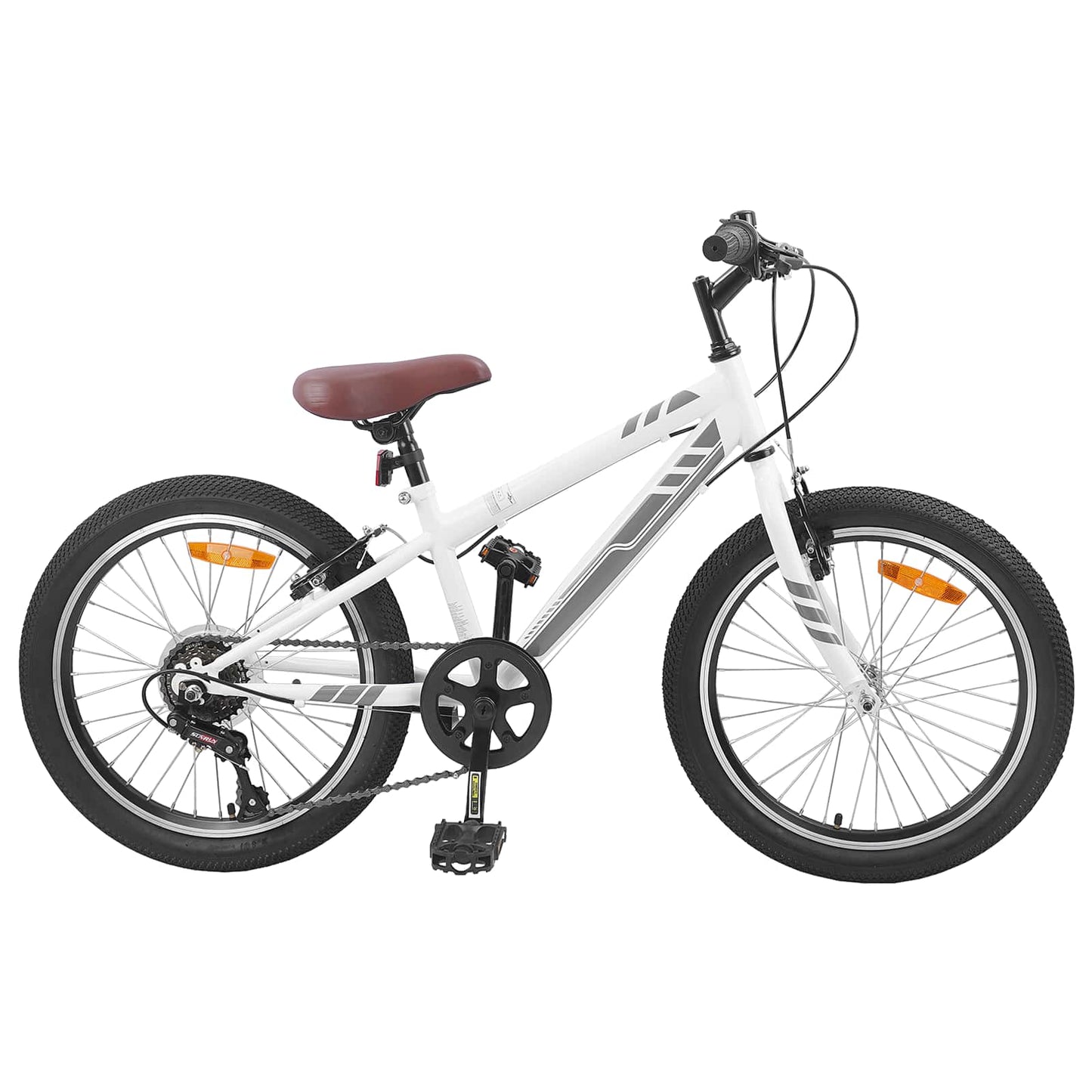 Mountainbike 20 Inch 6-Speed voor 5-8 jaar oud Wit is nu te koop bij PeponiXL, paradijselijk wonen!