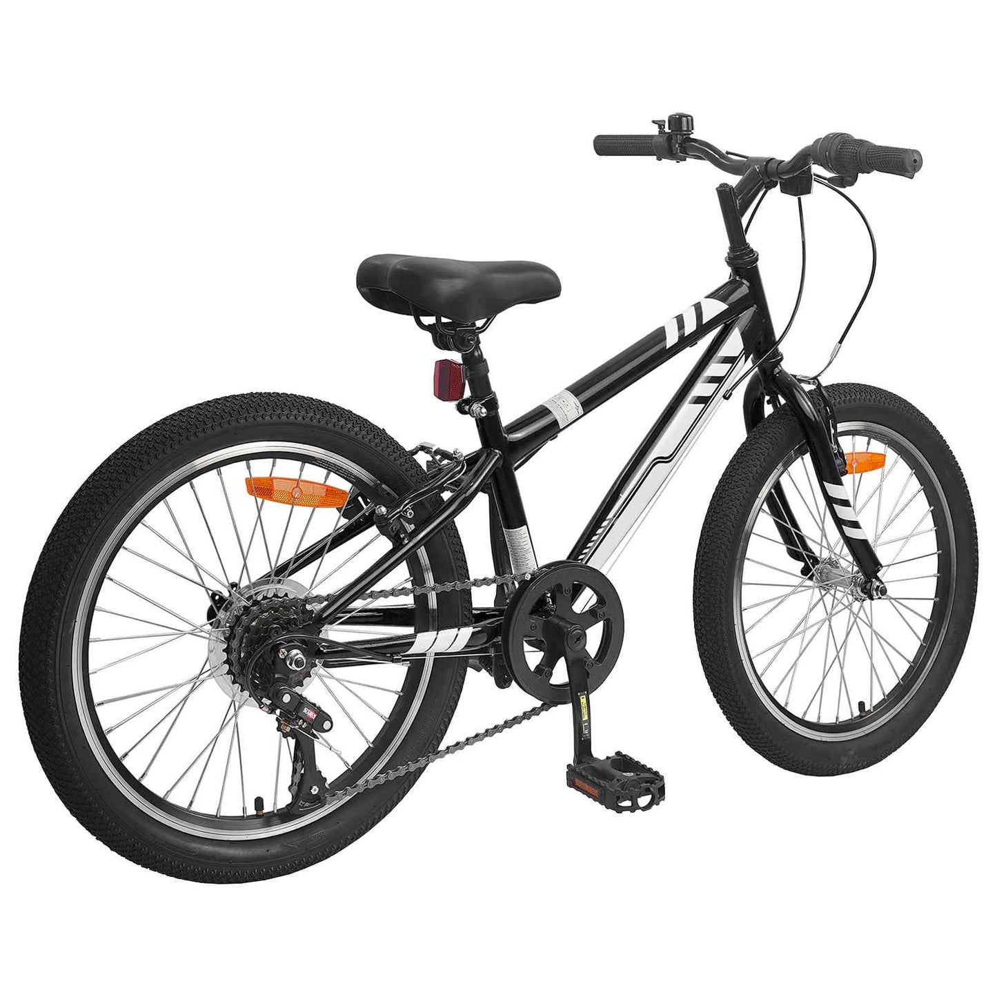 Mountainbike 20 Inch 6-Speed voor 5-8 jaar oud Zwart is nu te koop bij PeponiXL, paradijselijk wonen!
