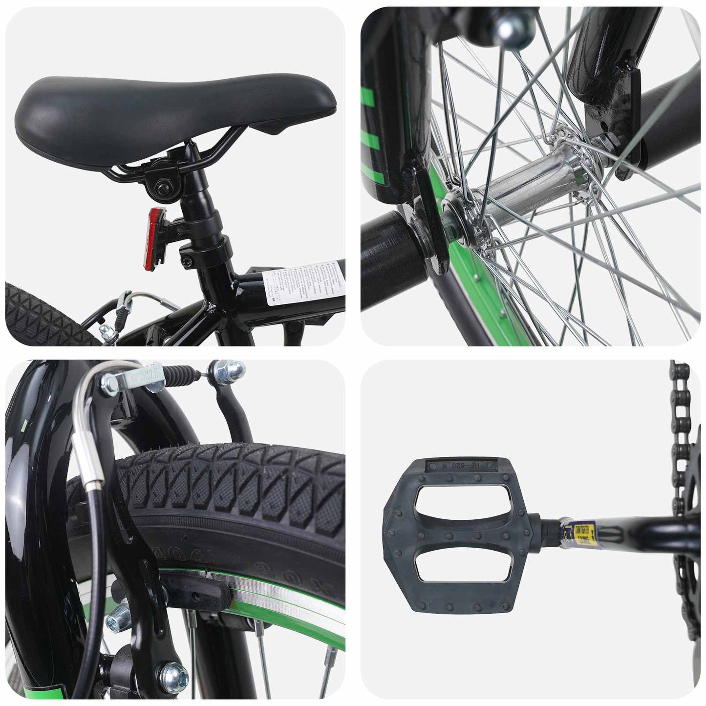 BMX Fiets 20 Inch voor boven de 9 jaar Zwart is nu te koop bij PeponiXL, paradijselijk wonen!