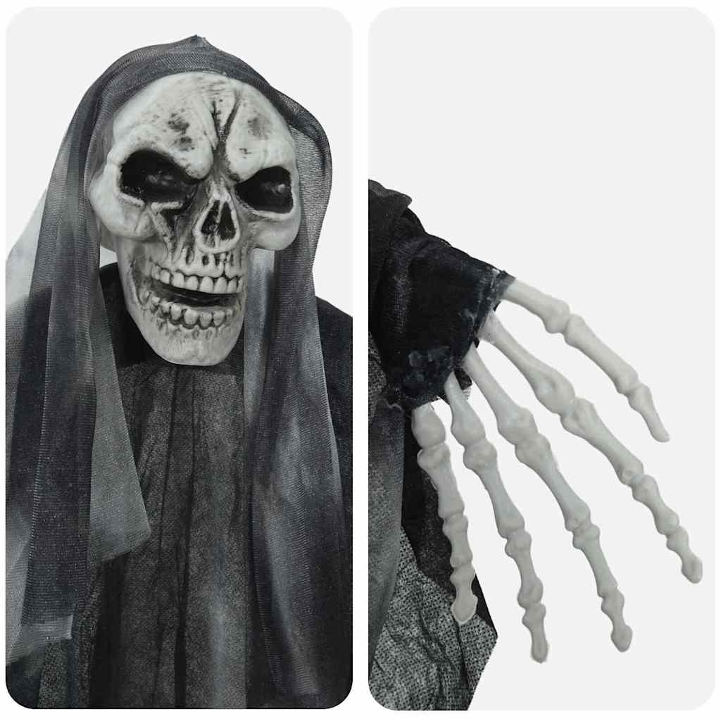 Halloween Hangende Spook 3 pcs Zwart 66 x 110 cm Polyester is nu te koop bij PeponiXL, paradijselijk wonen!