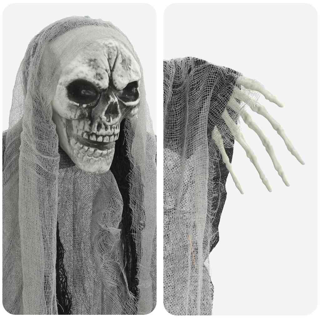 Halloween Hangende Spook 3 pcs Zwart 66 x 110 cm Polyester is nu te koop bij PeponiXL, paradijselijk wonen!