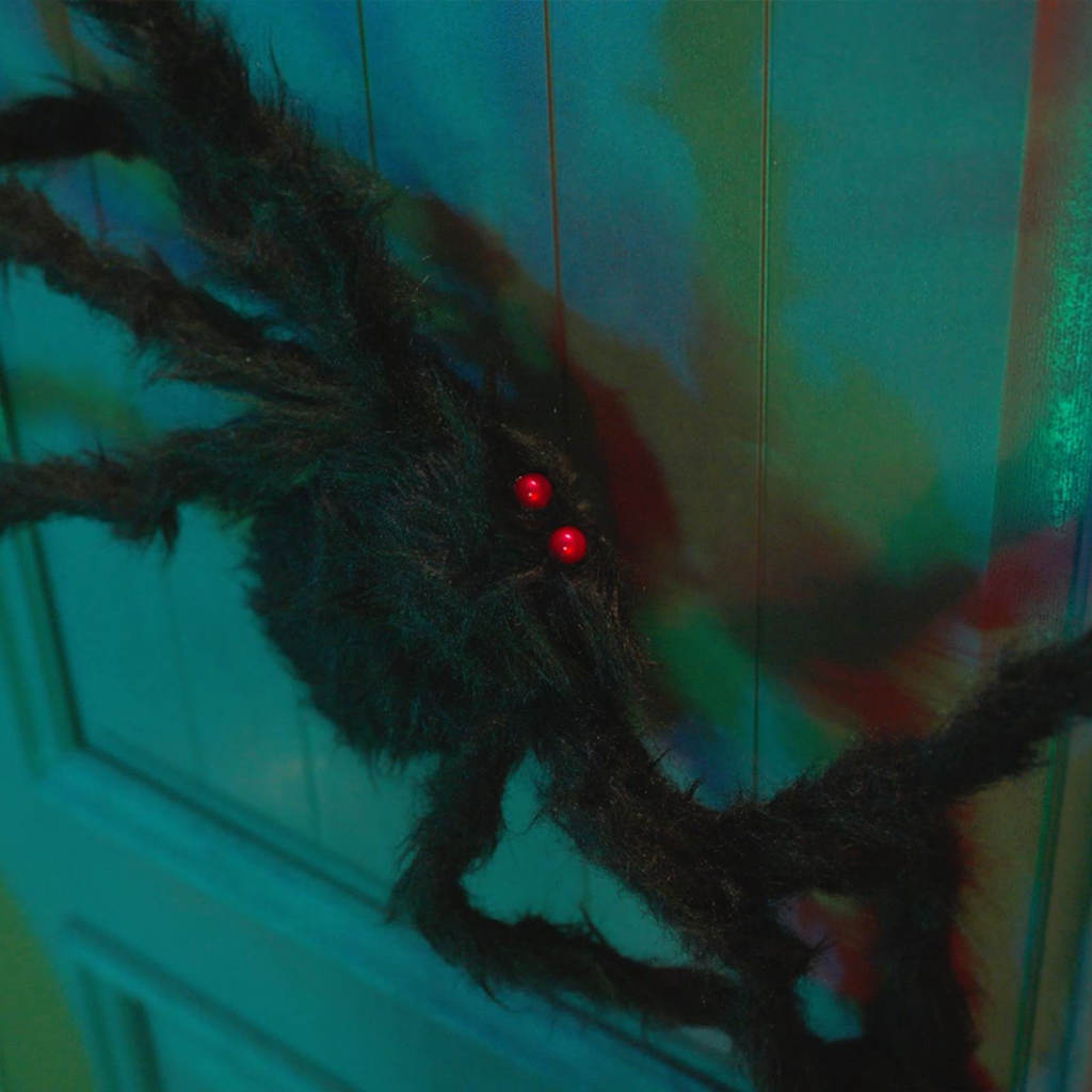 Halloween Spin Decoratie 3 pcs Zwart 200 cm Polyester en staal is nu te koop bij PeponiXL, paradijselijk wonen!