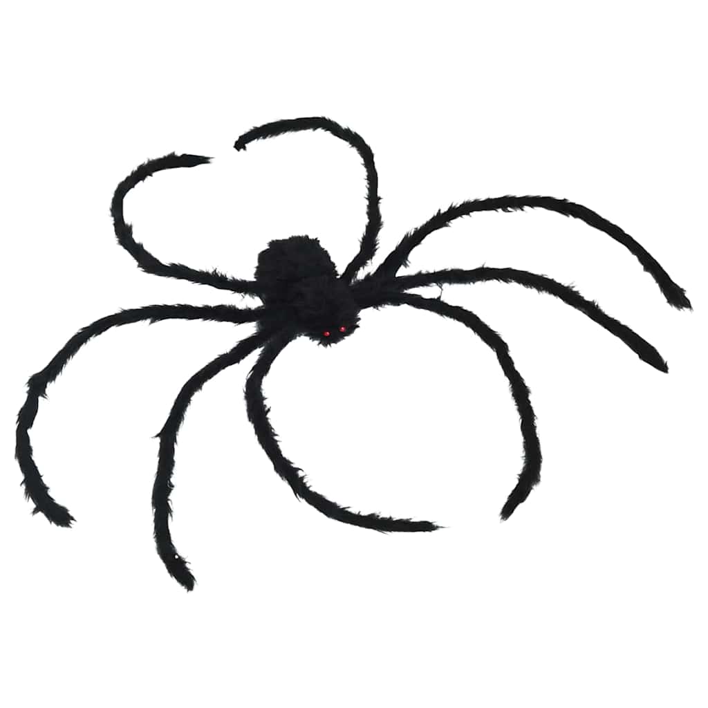 Halloween Spin Decoratie 3 pcs Zwart 150 cm Polyester en staal is nu te koop bij PeponiXL, paradijselijk wonen!