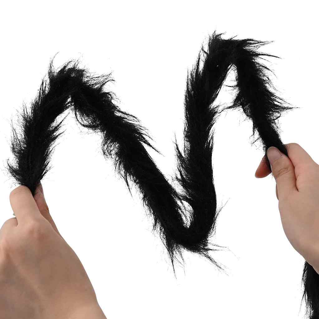 Halloween spindecoratie met webben 4 pcs Zwart en wit Polyester is nu te koop bij PeponiXL, paradijselijk wonen!