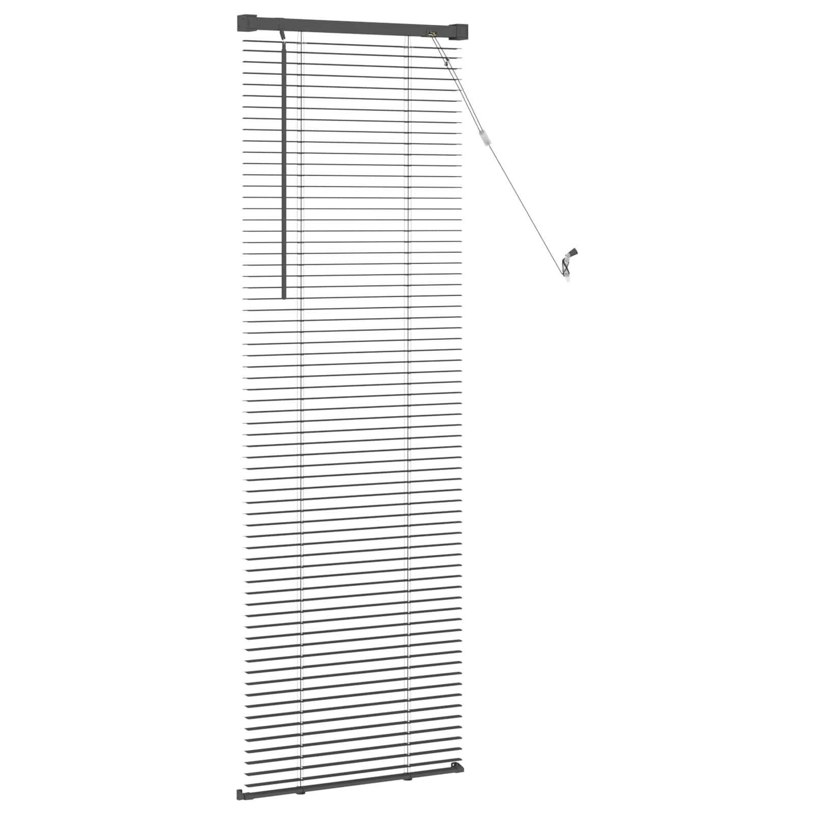 Venetiaanse Blind Zilvergrijs 150 x 40 cm PVC is nu te koop bij PeponiXL, paradijselijk wonen!