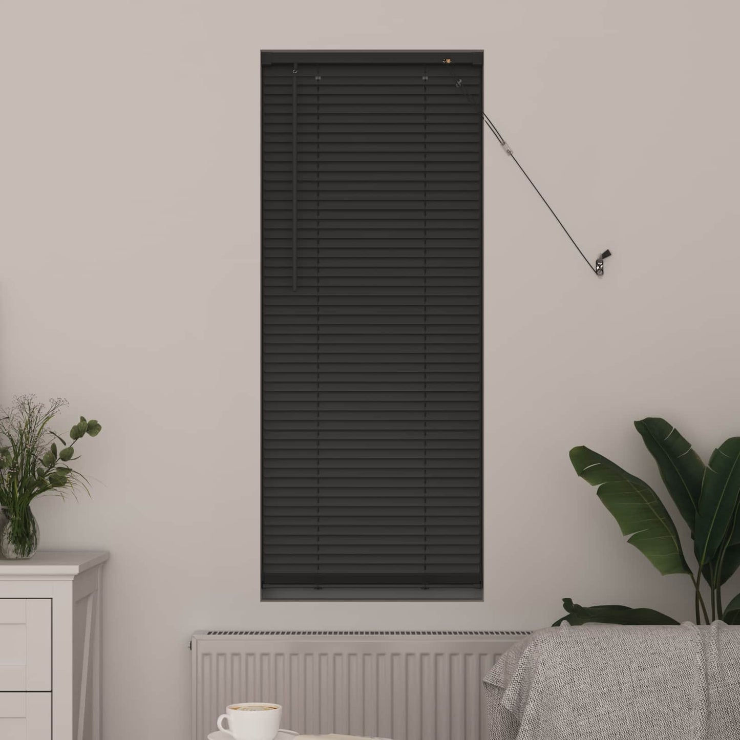 Venetiaanse Blind Zilvergrijs 150 x 50 cm PVC is nu te koop bij PeponiXL, paradijselijk wonen!
