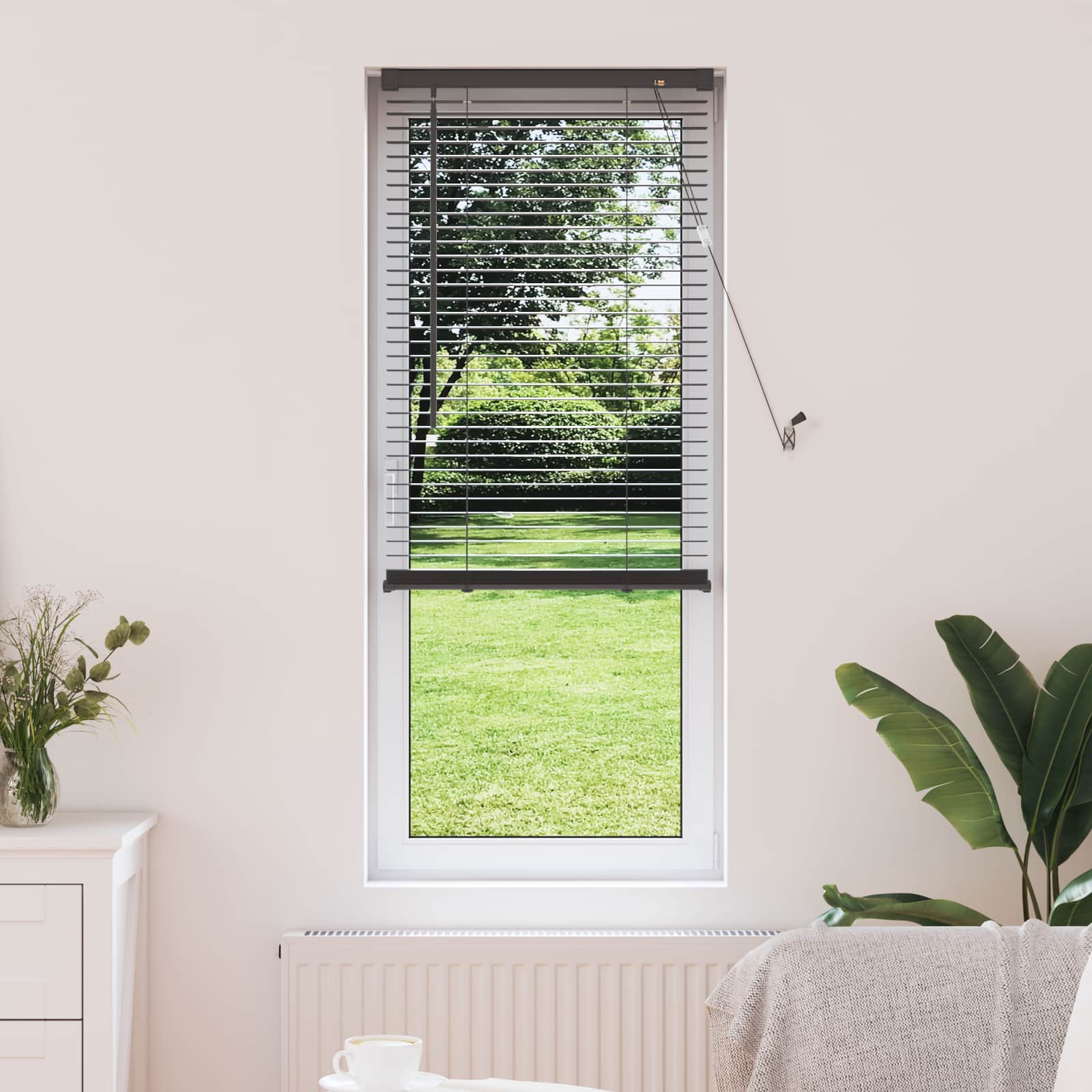 Venetiaanse Blind Zilvergrijs 150 x 60 cm PVC is nu te koop bij PeponiXL, paradijselijk wonen!