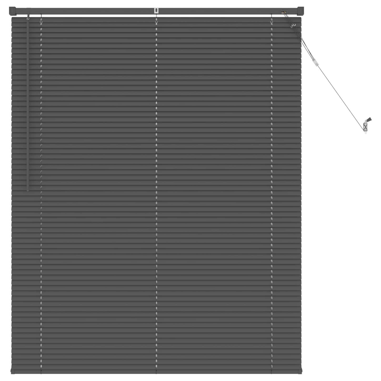 Venetiaanse Blind Zilvergrijs 150 x 110 cm PVC is nu te koop bij PeponiXL, paradijselijk wonen!