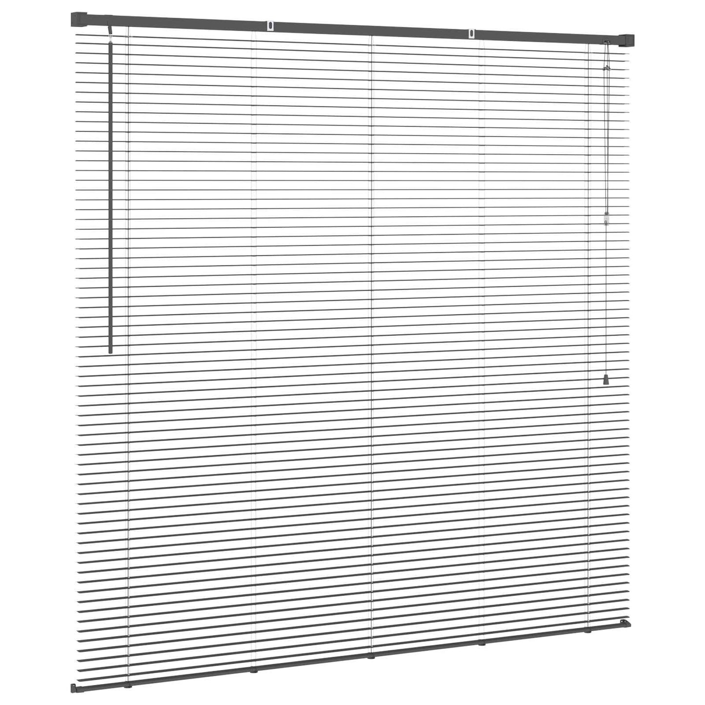 Venetiaanse Blind Zilvergrijs 150 x 140 cm PVC is nu te koop bij PeponiXL, paradijselijk wonen!