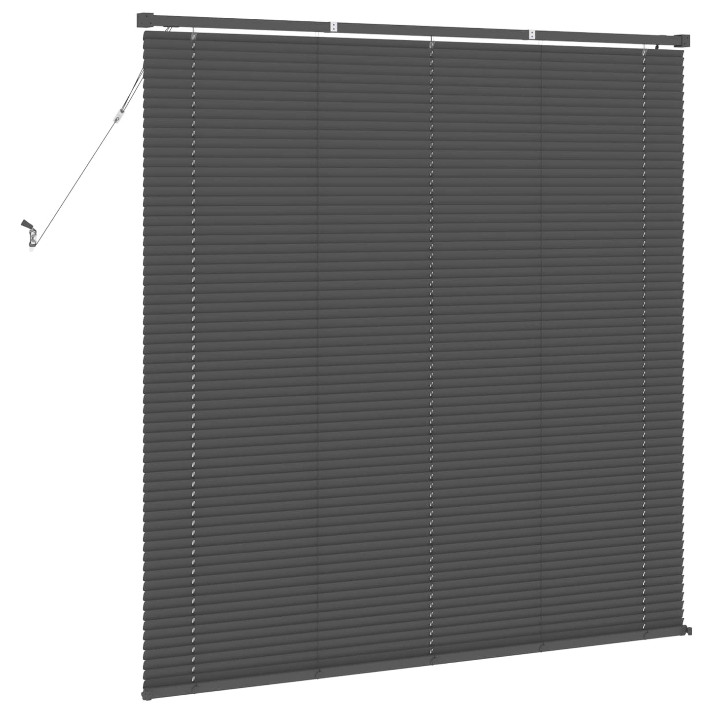 Venetiaanse Blind Zilvergrijs 150 x 150 cm PVC is nu te koop bij PeponiXL, paradijselijk wonen!