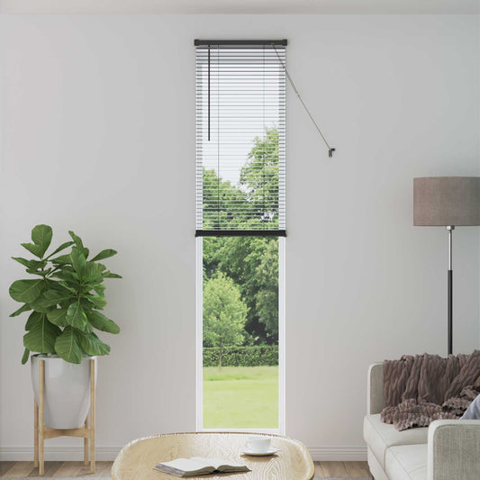 Venetiaanse Blind Zilvergrijs 213 x 40 cm PVC is nu te koop bij PeponiXL, paradijselijk wonen!