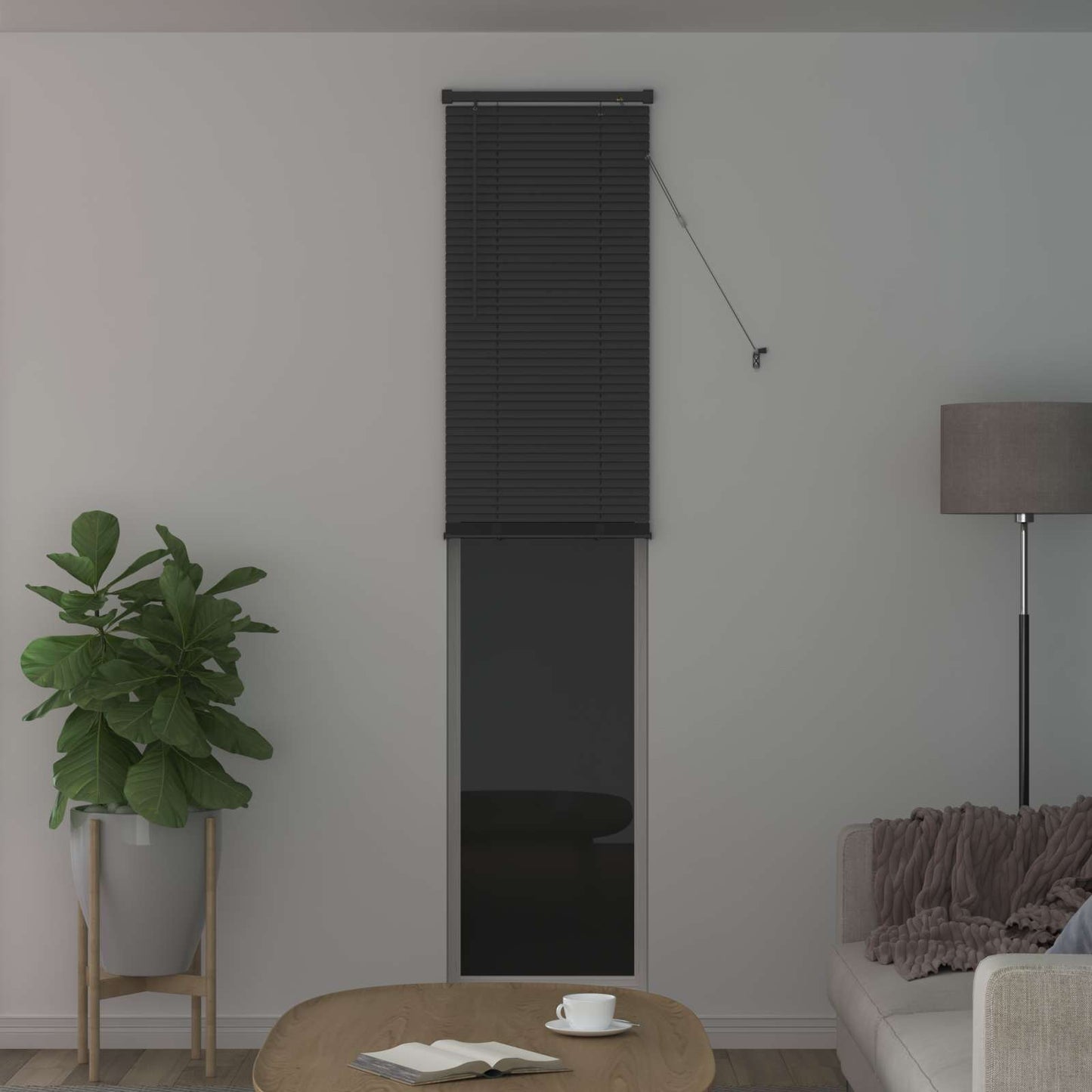 Venetiaanse Blind Zilvergrijs 213 x 60 cm PVC is nu te koop bij PeponiXL, paradijselijk wonen!