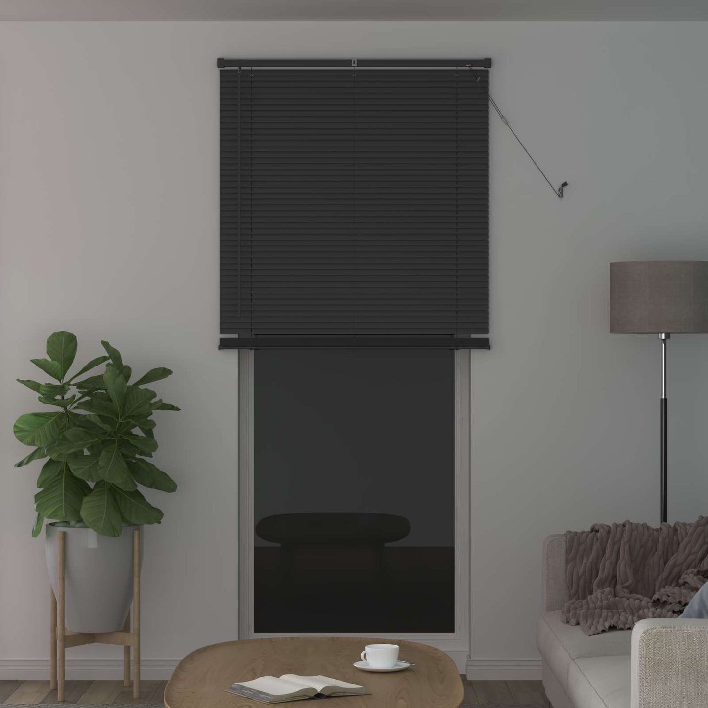 Venetiaanse Blind Zilvergrijs 213 x 70 cm PVC is nu te koop bij PeponiXL, paradijselijk wonen!
