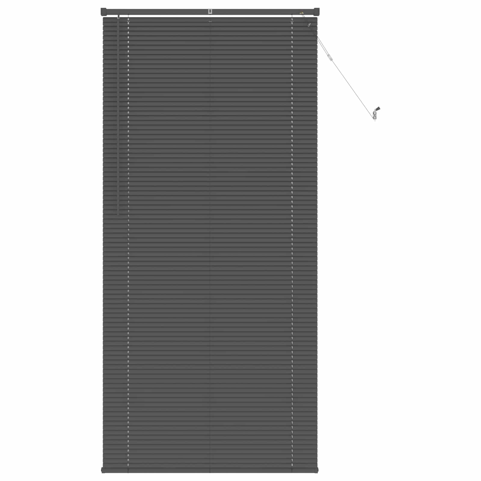 Venetiaanse Blind Zilvergrijs 213 x 90 cm PVC is nu te koop bij PeponiXL, paradijselijk wonen!