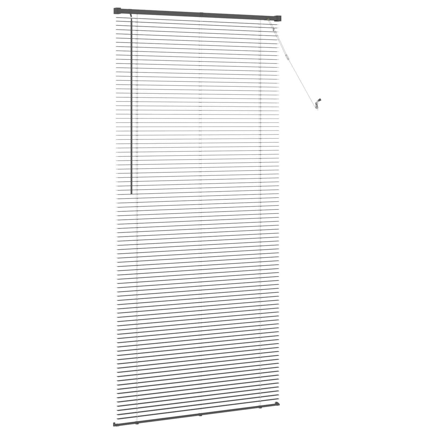 Venetiaanse Blind Zilvergrijs 213 x 100 cm PVC is nu te koop bij PeponiXL, paradijselijk wonen!