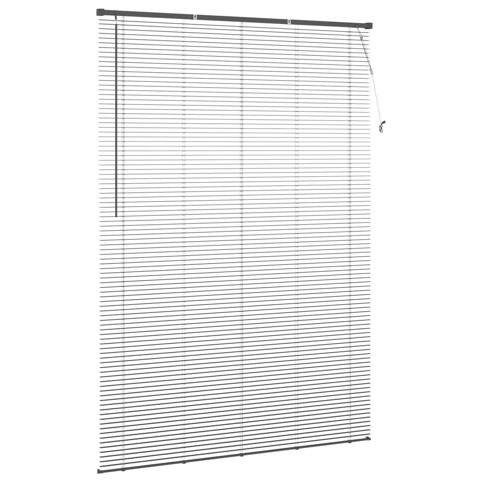 Venetiaanse Blind Zilvergrijs 213 x 140 cm PVC is nu te koop bij PeponiXL, paradijselijk wonen!