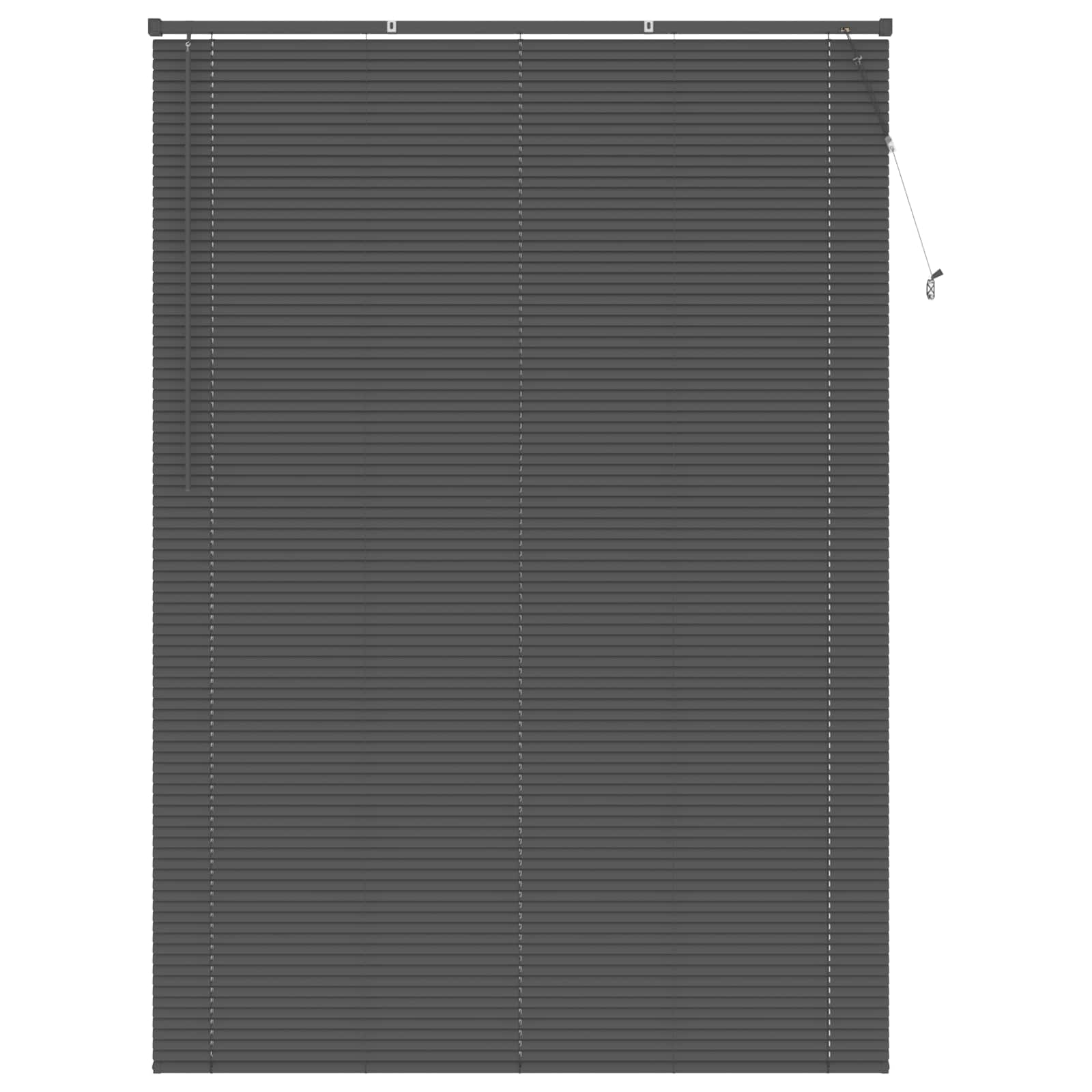 Venetiaanse Blind Zilvergrijs 213 x 140 cm PVC is nu te koop bij PeponiXL, paradijselijk wonen!