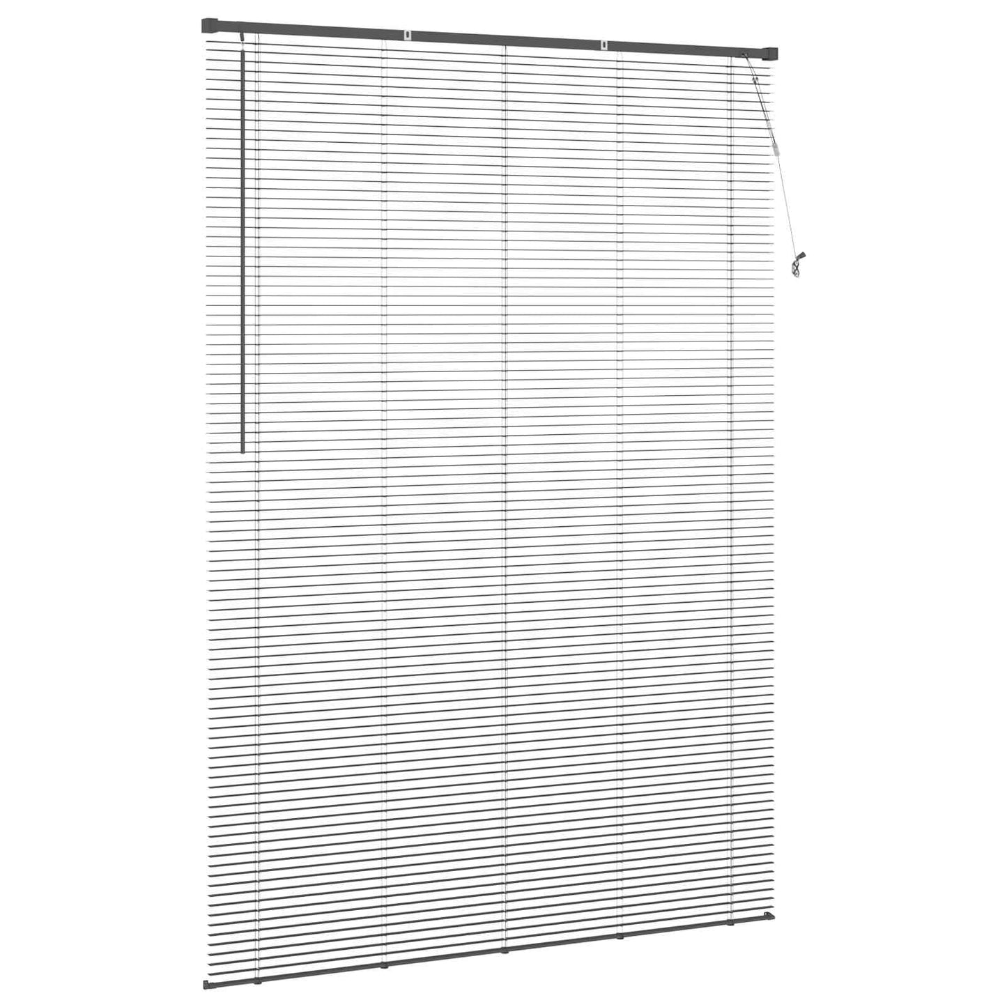 Venetiaanse Blind Zilvergrijs 213 x 150 cm PVC is nu te koop bij PeponiXL, paradijselijk wonen!