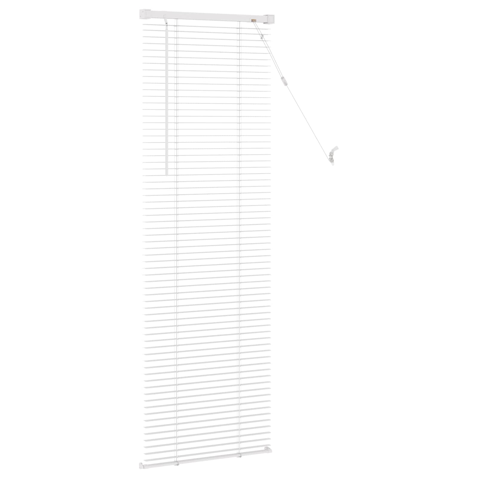 Venetiaanse Blind Wit 150 x 50 cm PVC is nu te koop bij PeponiXL, paradijselijk wonen!