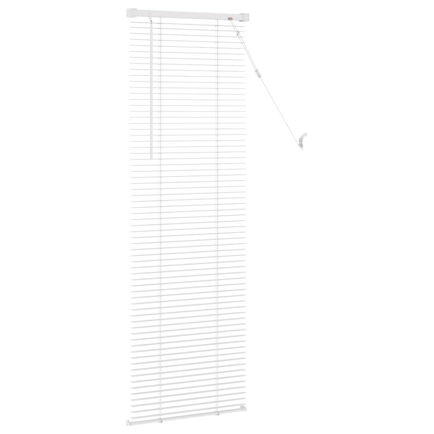 Venetiaanse Blind Wit 150 x 60 cm PVC is nu te koop bij PeponiXL, paradijselijk wonen!