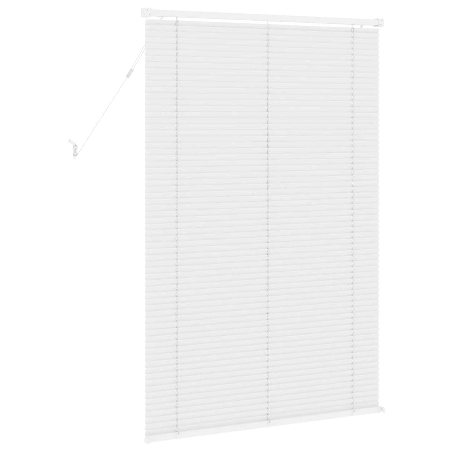 Venetiaanse Blind Verstelbaar Wit 150 x 80 cm PVC is nu te koop bij PeponiXL, paradijselijk wonen!