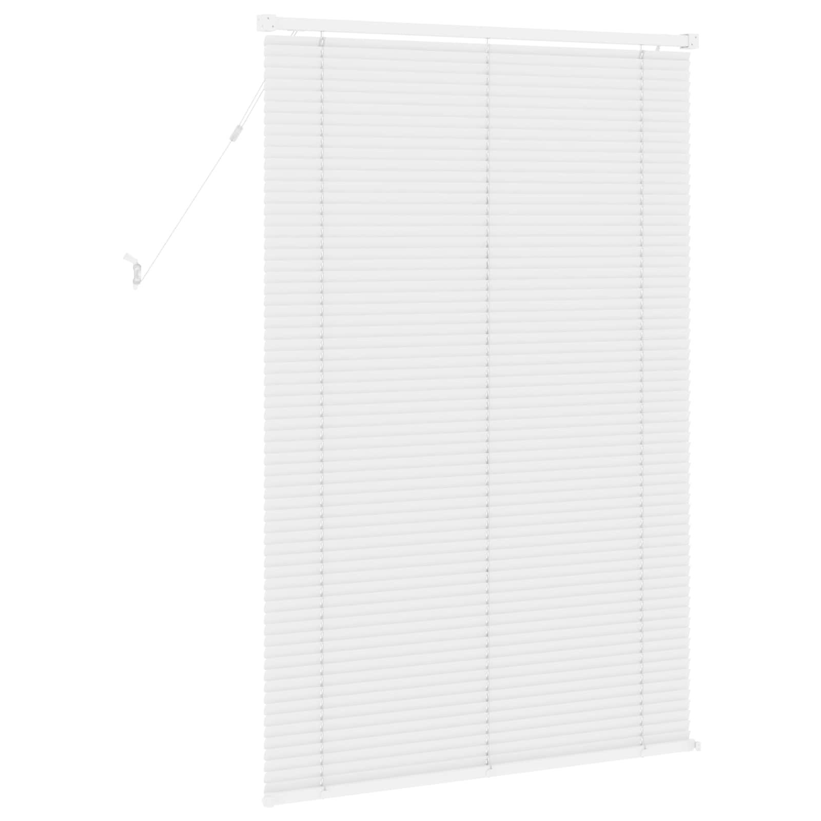 Venetiaanse Blind Verstelbaar Wit 150 x 80 cm PVC is nu te koop bij PeponiXL, paradijselijk wonen!