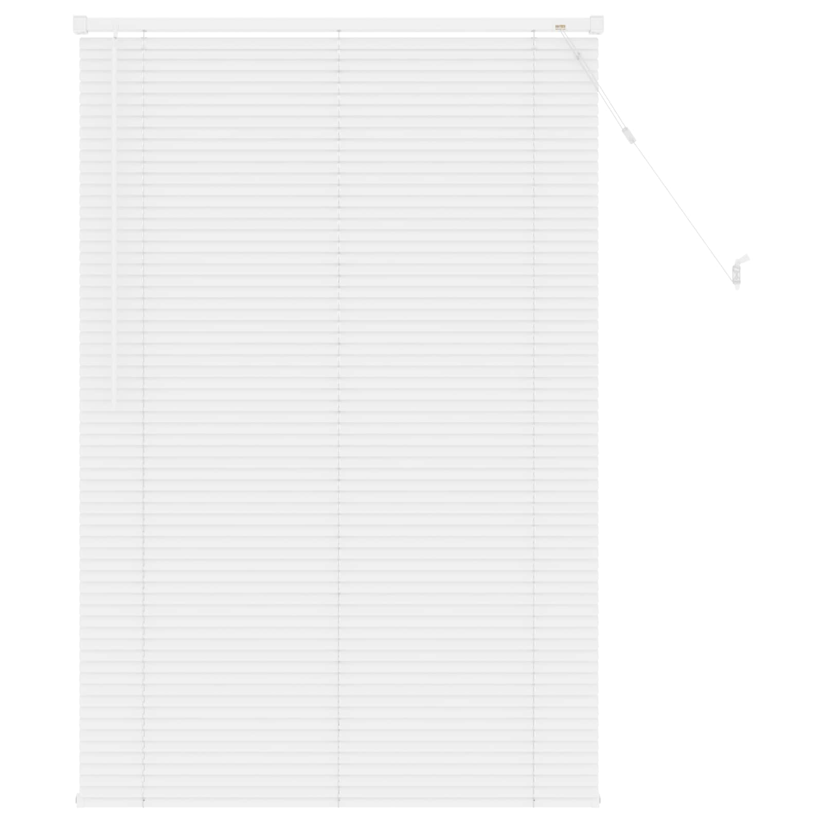 Venetiaanse Blind Verstelbaar Wit 150 x 80 cm PVC is nu te koop bij PeponiXL, paradijselijk wonen!