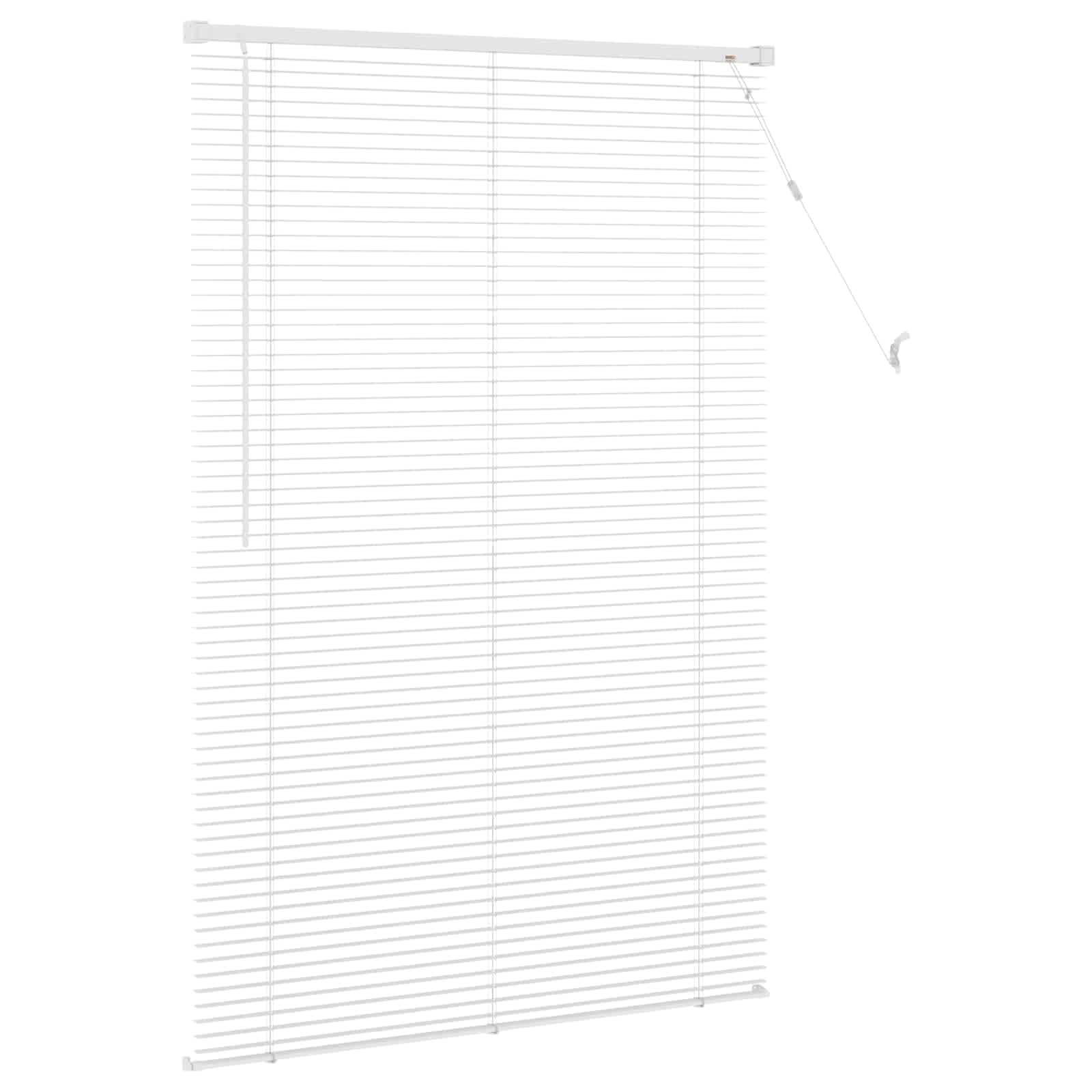 Venetiaanse Blind Wit 150 x 100 cm PVC is nu te koop bij PeponiXL, paradijselijk wonen!