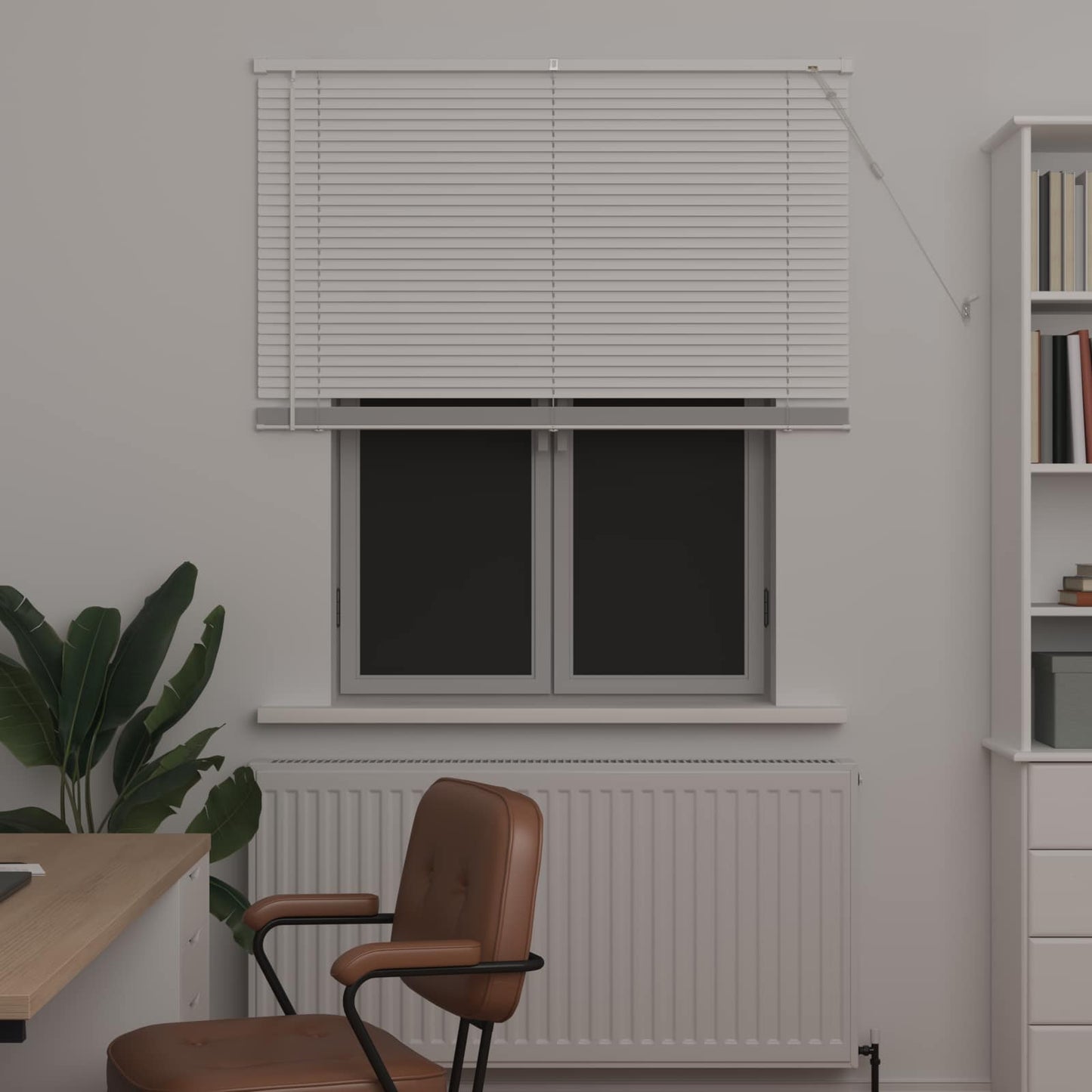 Venetiaanse Blind Wit 150 x 110 cm PVC is nu te koop bij PeponiXL, paradijselijk wonen!