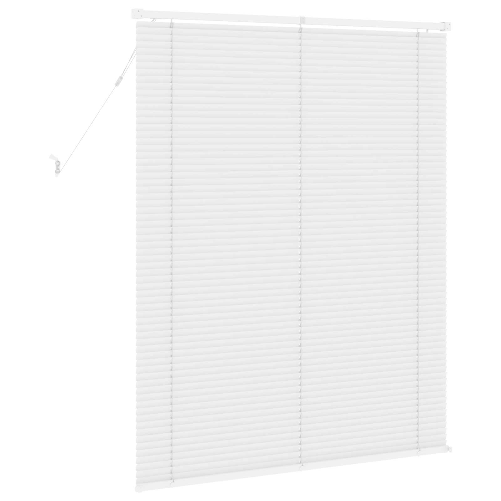 Venetiaanse Blind Wit 150 x 110 cm PVC is nu te koop bij PeponiXL, paradijselijk wonen!