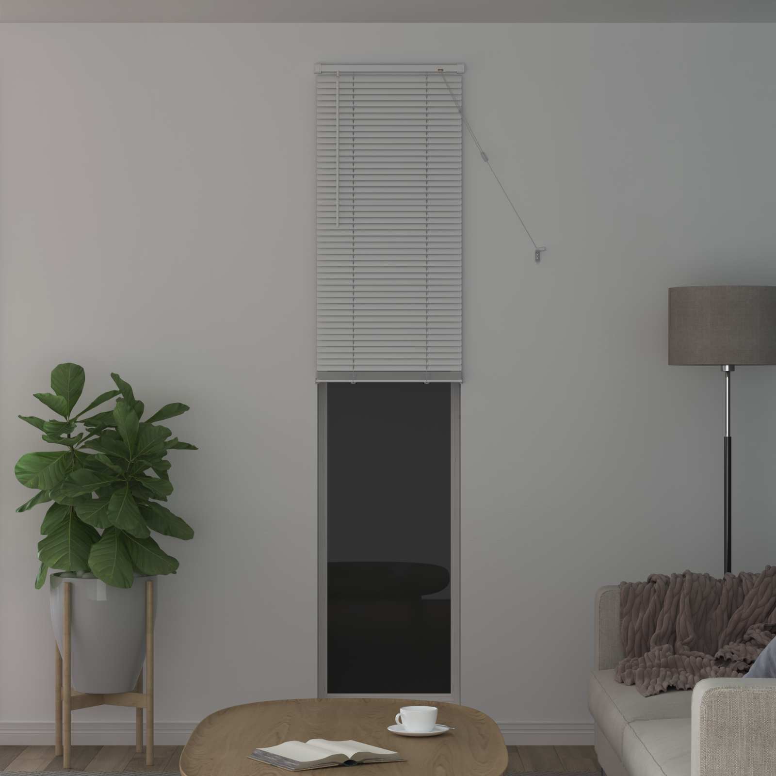 Venetiaanse Blind Wit 213 x 50 cm PVC is nu te koop bij PeponiXL, paradijselijk wonen!