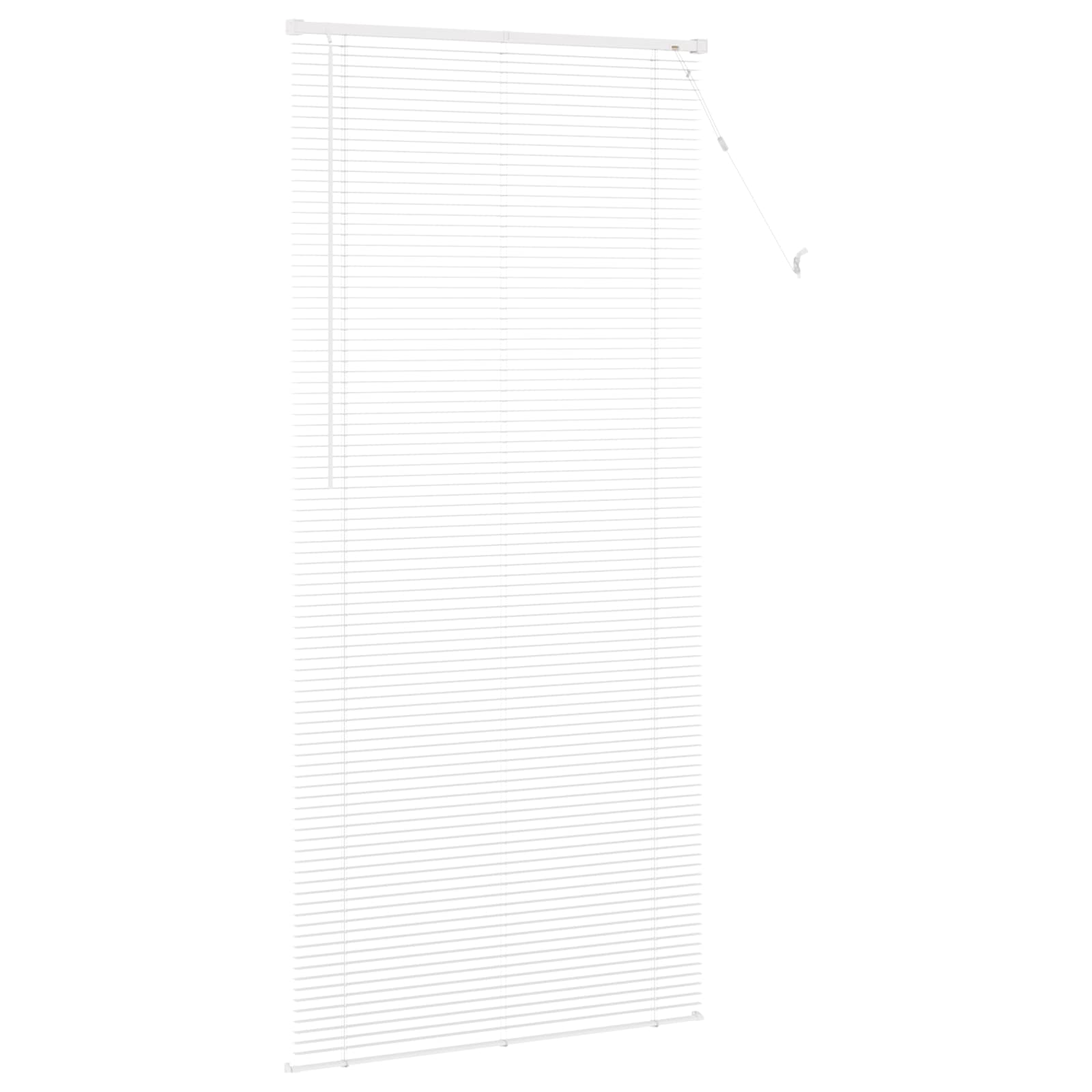Venetiaanse Blind Wit 213 x 80 cm PVC is nu te koop bij PeponiXL, paradijselijk wonen!