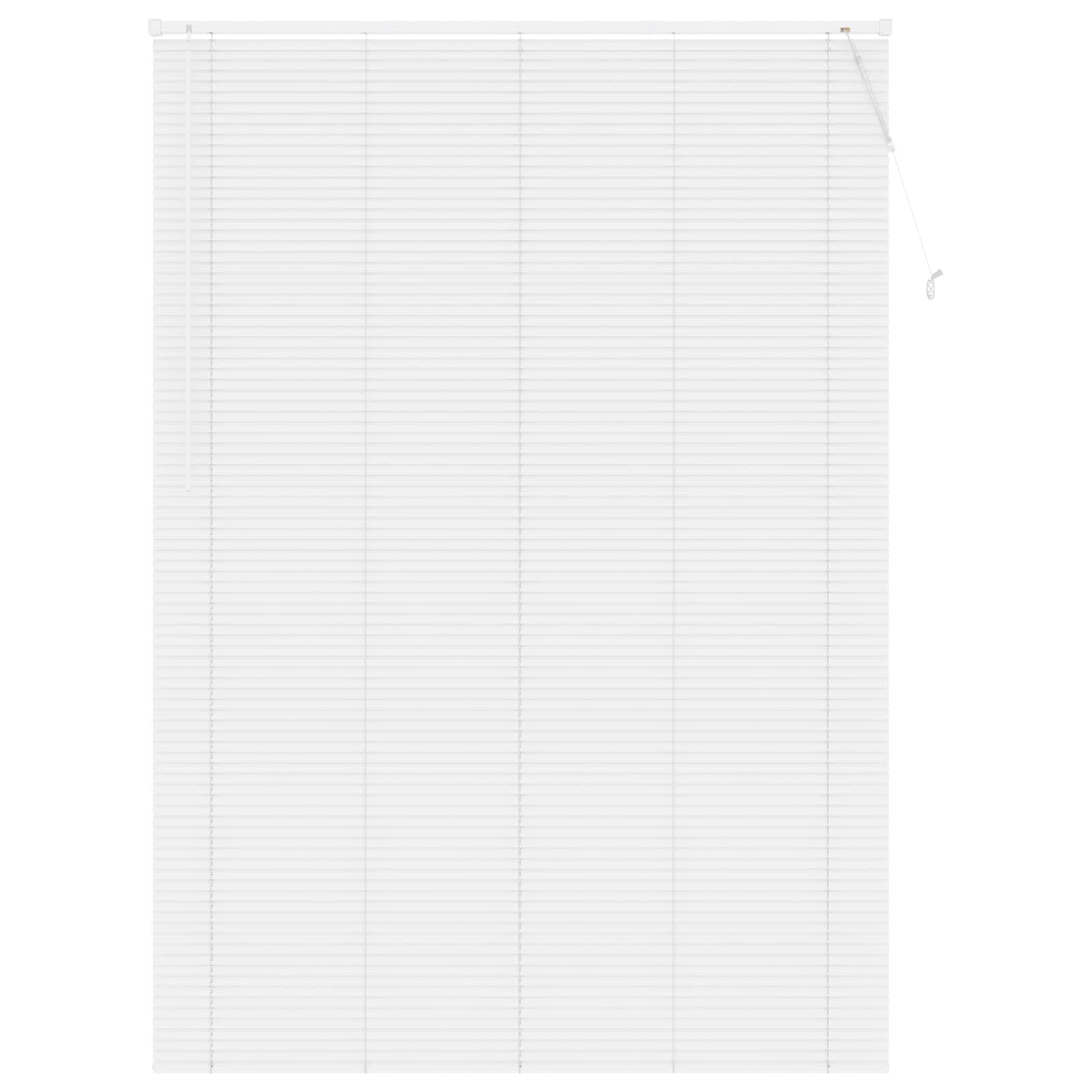 Venetiaanse Blind Wit 213 x 130 cm PVC is nu te koop bij PeponiXL, paradijselijk wonen!