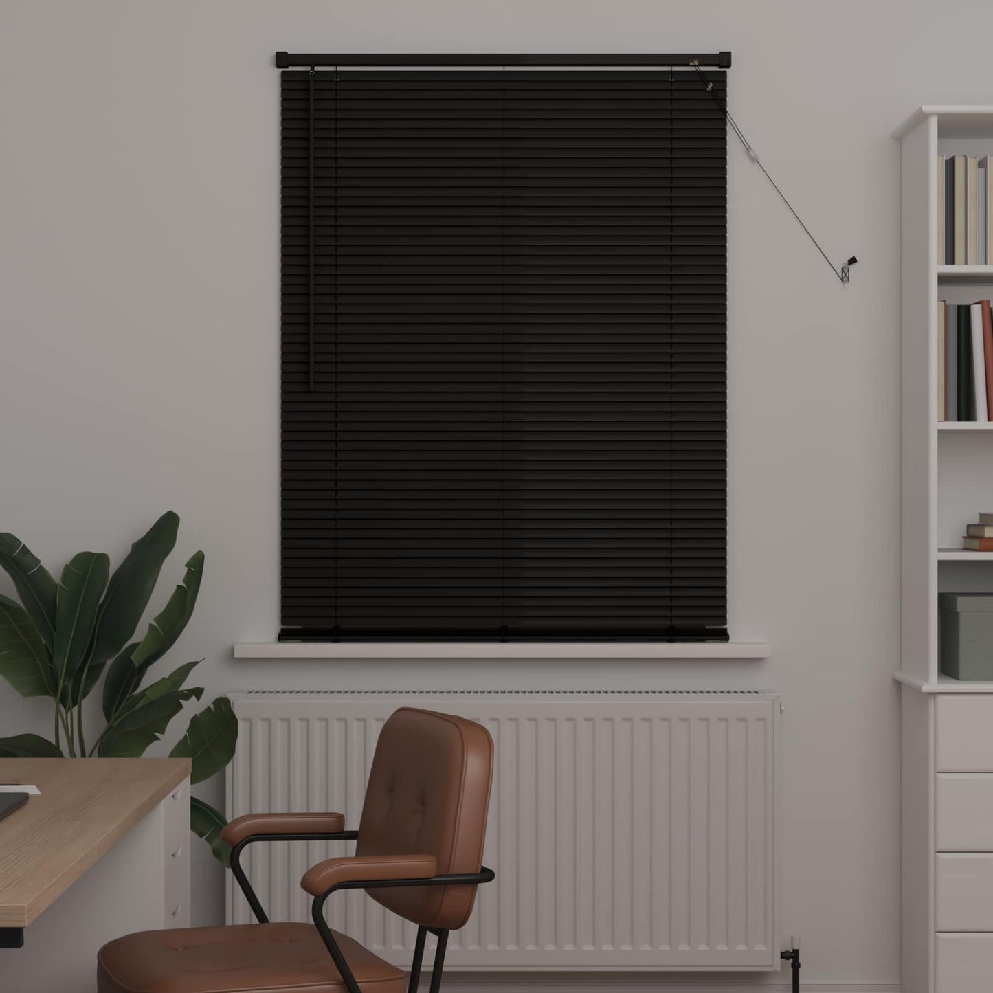 Venetiaanse Blind Zwart 150 x 70 cm PVC is nu te koop bij PeponiXL, paradijselijk wonen!