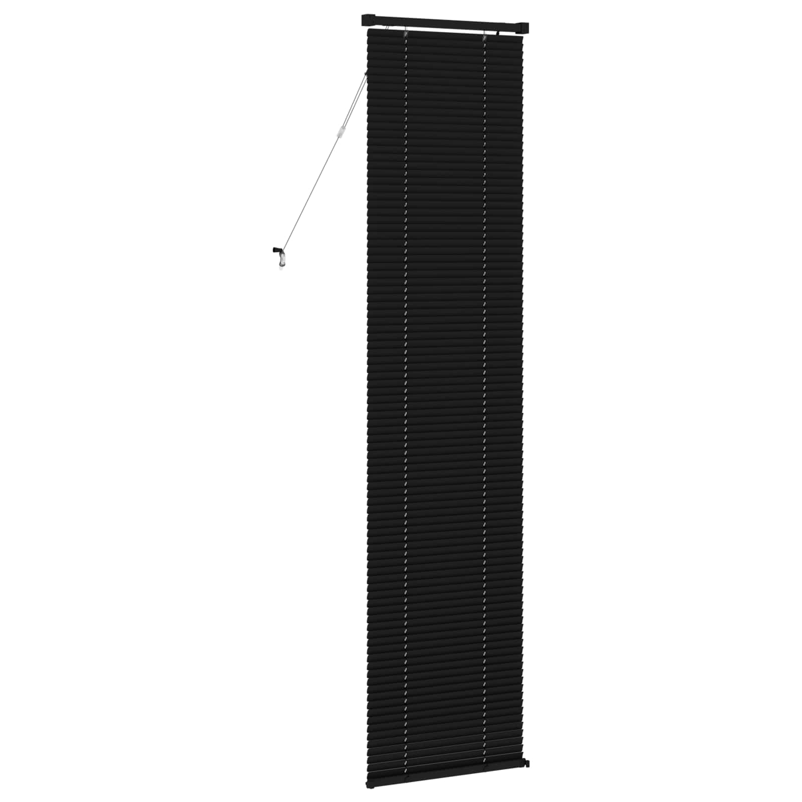 Venetiaanse Blind Zwart 213 x 40 cm PVC is nu te koop bij PeponiXL, paradijselijk wonen!