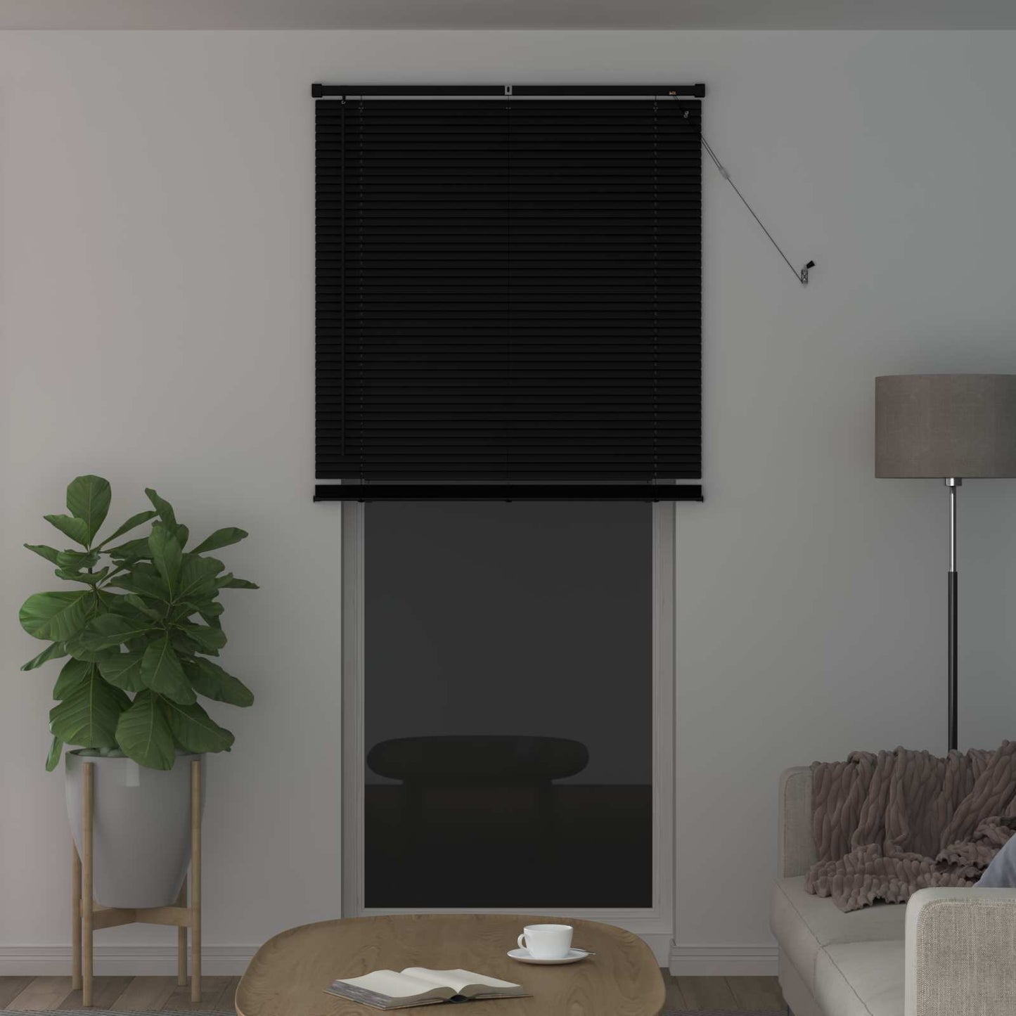 Venetiaanse Blind Zwart 213 x 70 cm PVC is nu te koop bij PeponiXL, paradijselijk wonen!