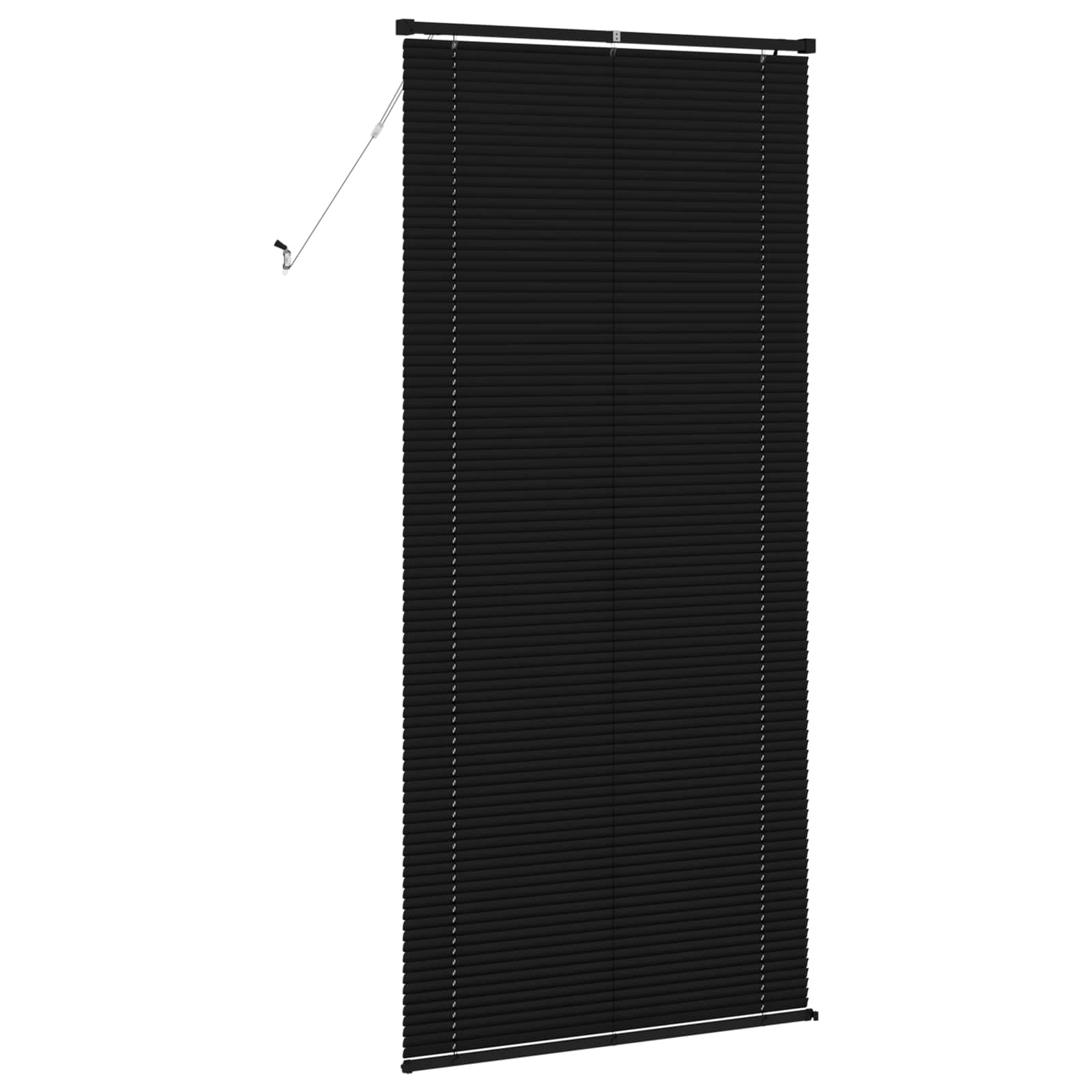 Venetiaanse Blind Zwart 213 x 70 cm PVC is nu te koop bij PeponiXL, paradijselijk wonen!