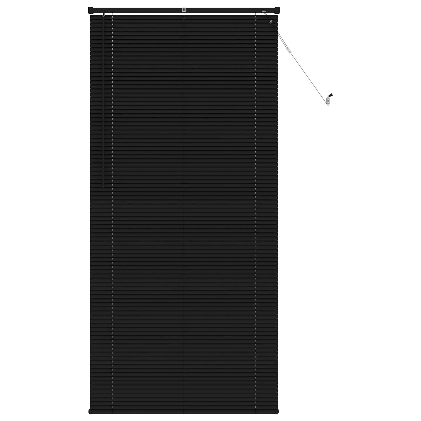 Venetiaanse Blind Zwart 213 x 80 cm PVC is nu te koop bij PeponiXL, paradijselijk wonen!