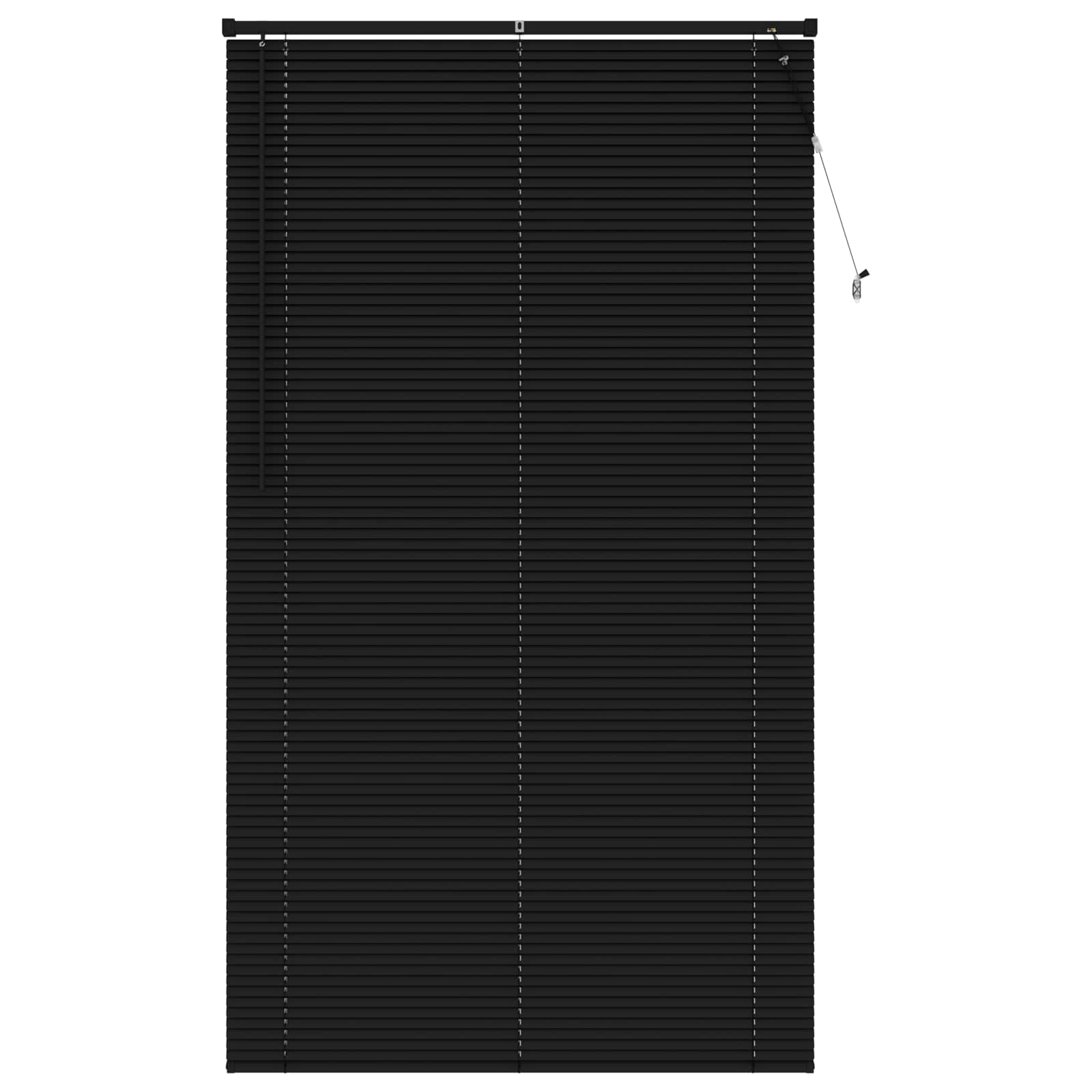Venetiaanse Blind Zwart 213 x 120 cm PVC is nu te koop bij PeponiXL, paradijselijk wonen!