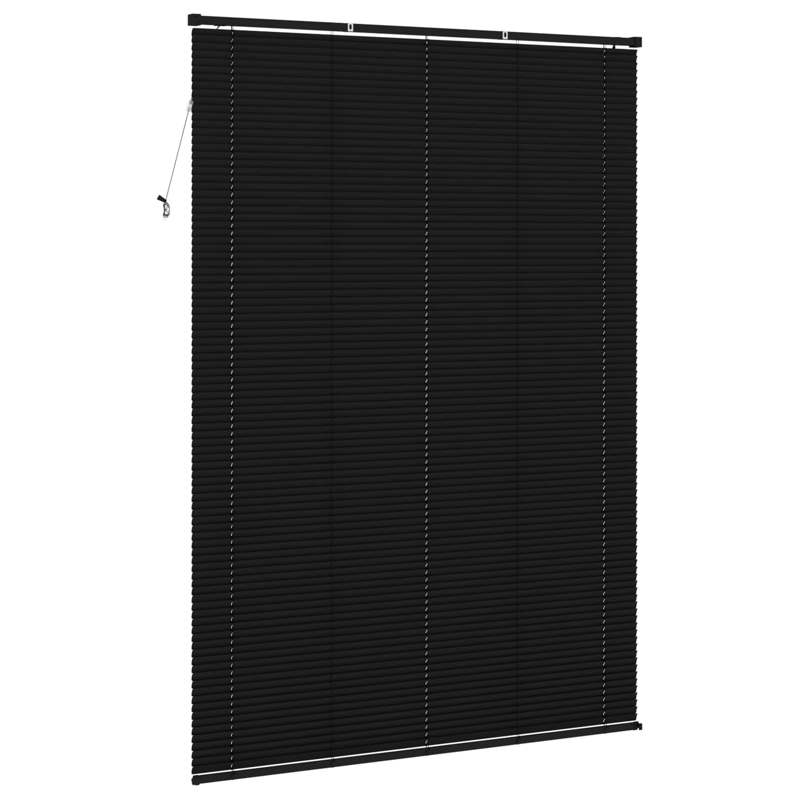 Venetiaanse Blind Zwart 213 x 140 cm PVC is nu te koop bij PeponiXL, paradijselijk wonen!