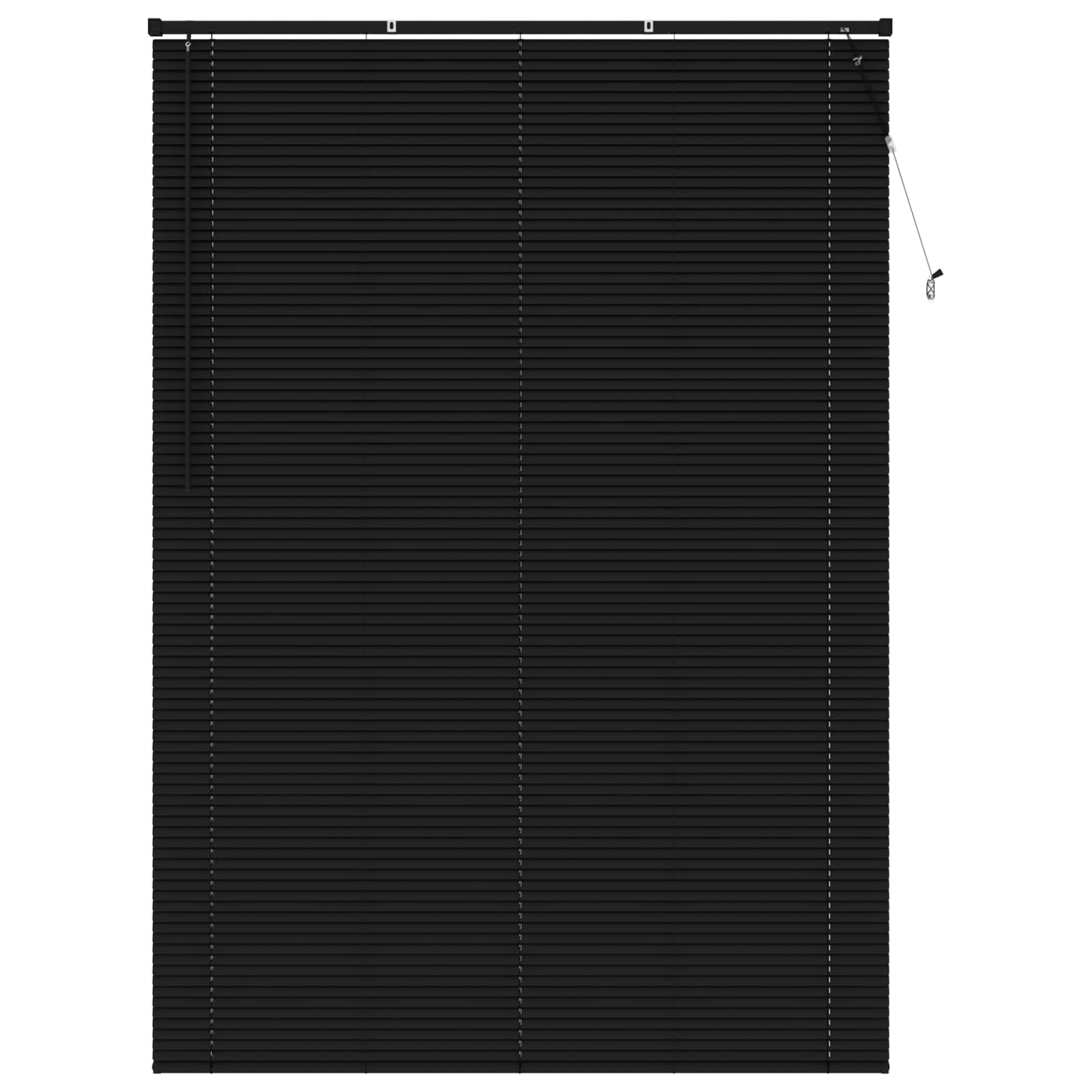 Venetiaanse Blind Zwart 213 x 140 cm PVC is nu te koop bij PeponiXL, paradijselijk wonen!