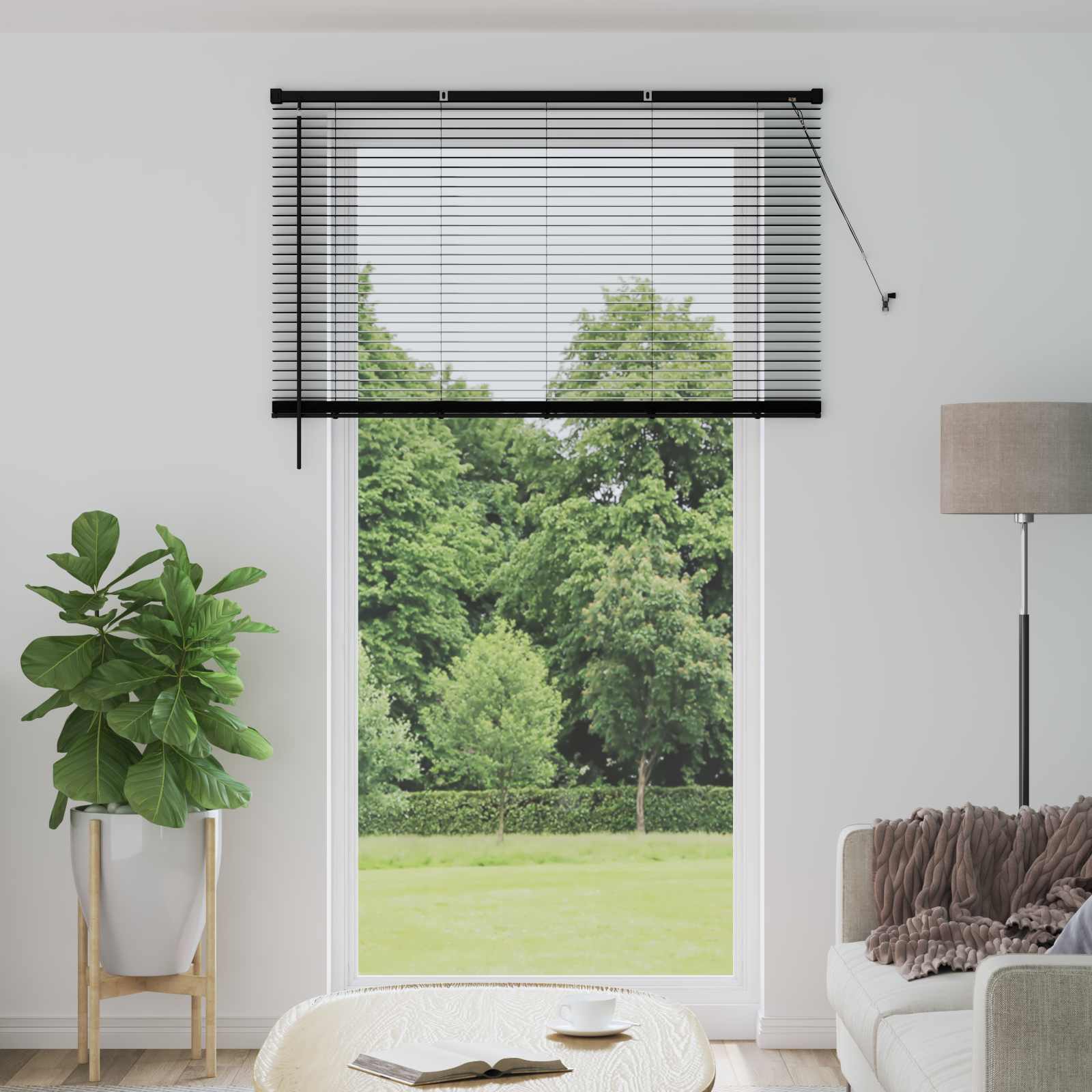 Venetiaanse Blind Zwart 213 x 150 cm PVC is nu te koop bij PeponiXL, paradijselijk wonen!