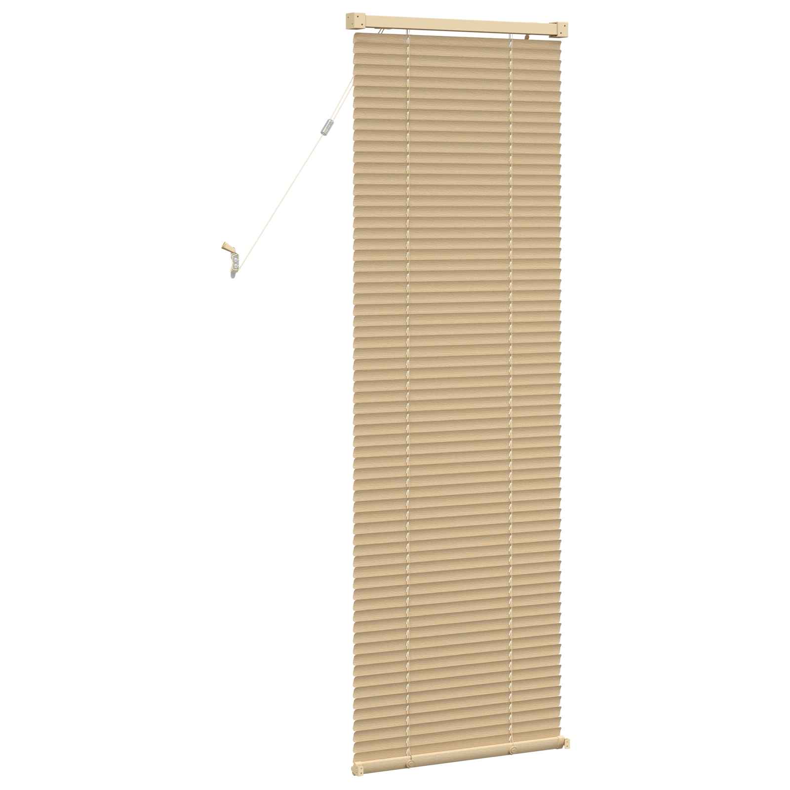 Venetiaanse Blind Lichtbruin met Patroon 150 x 40 cm PVC is nu te koop bij PeponiXL, paradijselijk wonen!