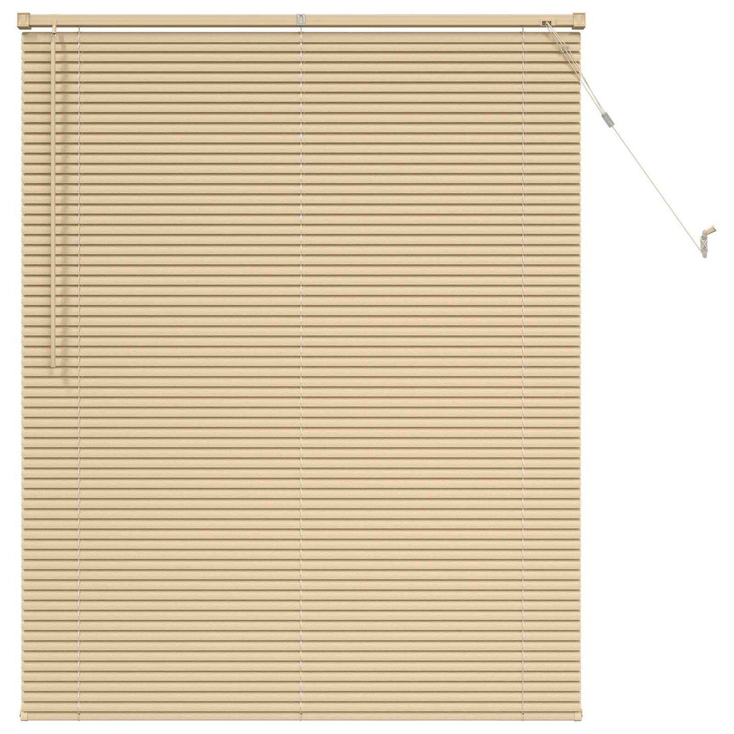 Venetiaanse Blind Lichtbruin met Patroon 150 x 120 cm PVC is nu te koop bij PeponiXL, paradijselijk wonen!