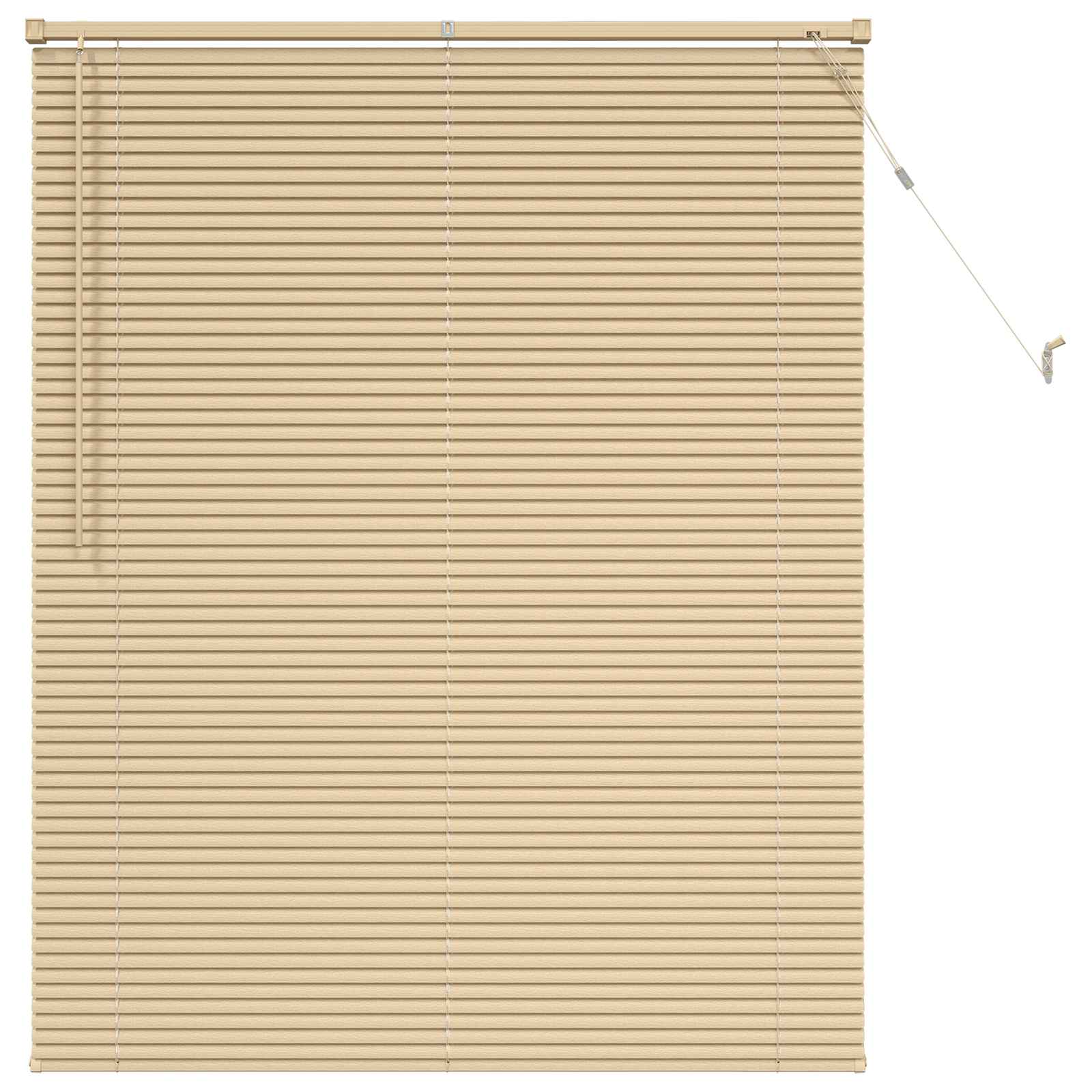 Venetiaanse Blind Lichtbruin met Patroon 150 x 120 cm PVC is nu te koop bij PeponiXL, paradijselijk wonen!