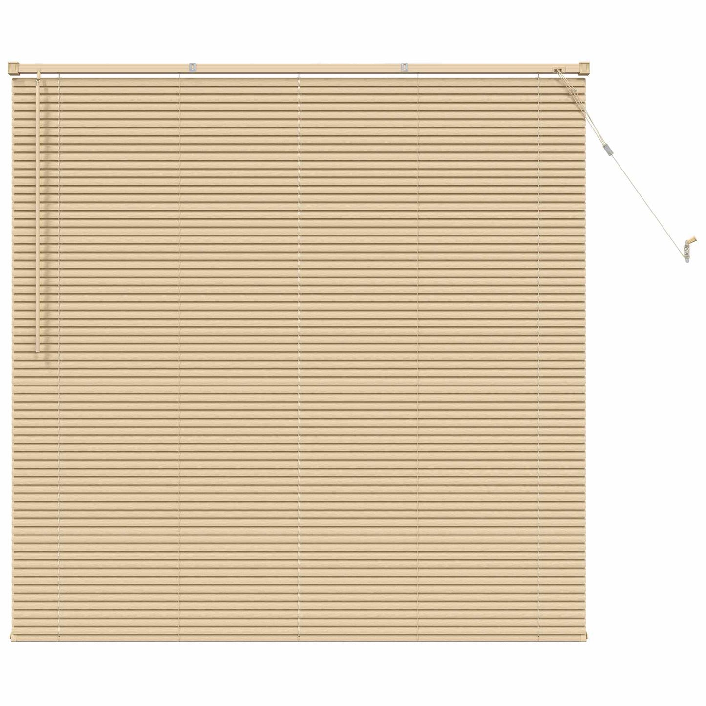 Venetiaanse Blind Lichtbruin met Patroon 150 x 160 cm PVC is nu te koop bij PeponiXL, paradijselijk wonen!